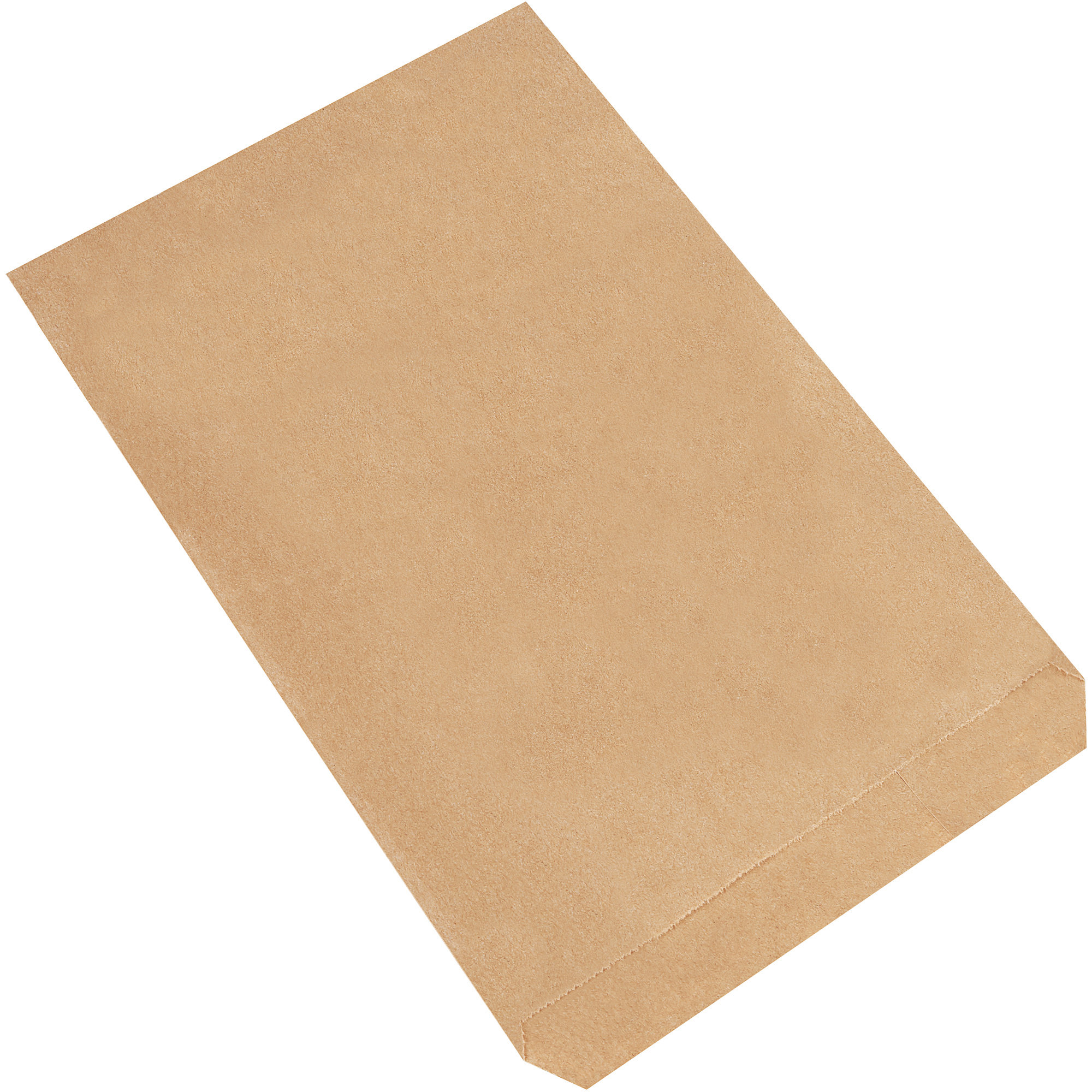 Flat Merchandise Bags, 7 1/2" x 10 1/2", Kraft, 2000/Case