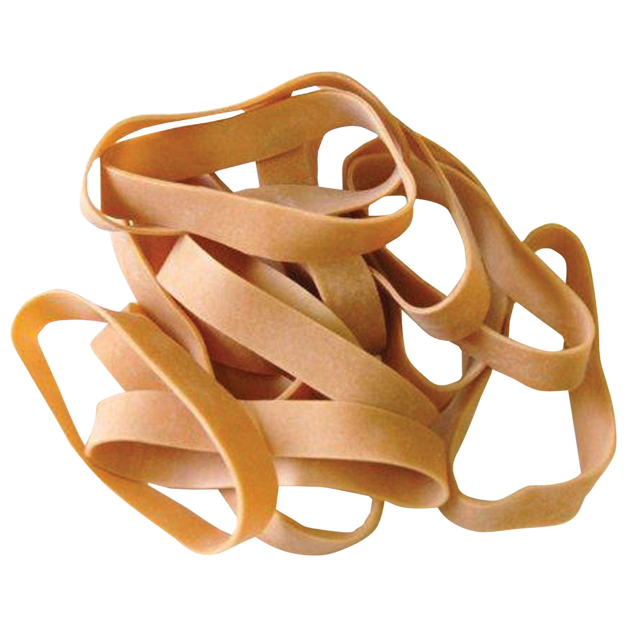Rubber Bands, 1/2" x 3 1/2", Brown, 10 Lbs./Case