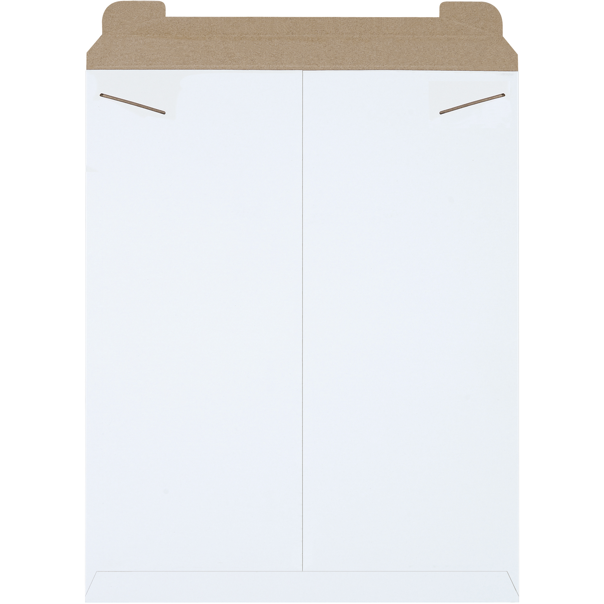 Stayflats® Mailers, 17" x 21", White, 100/Case