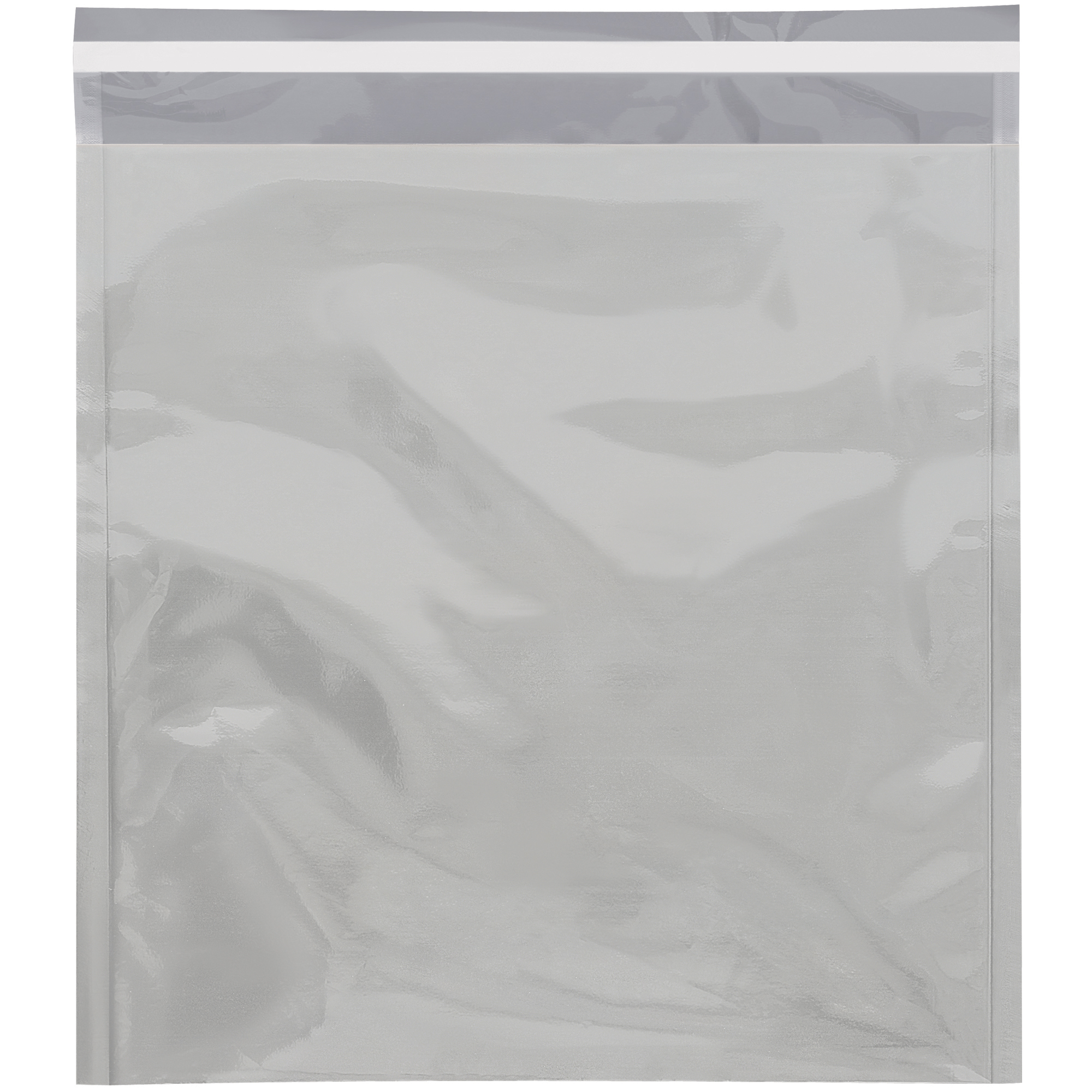 Metallic Glamour Mailers, 10 3/4" x 13", Silver, 250/Case