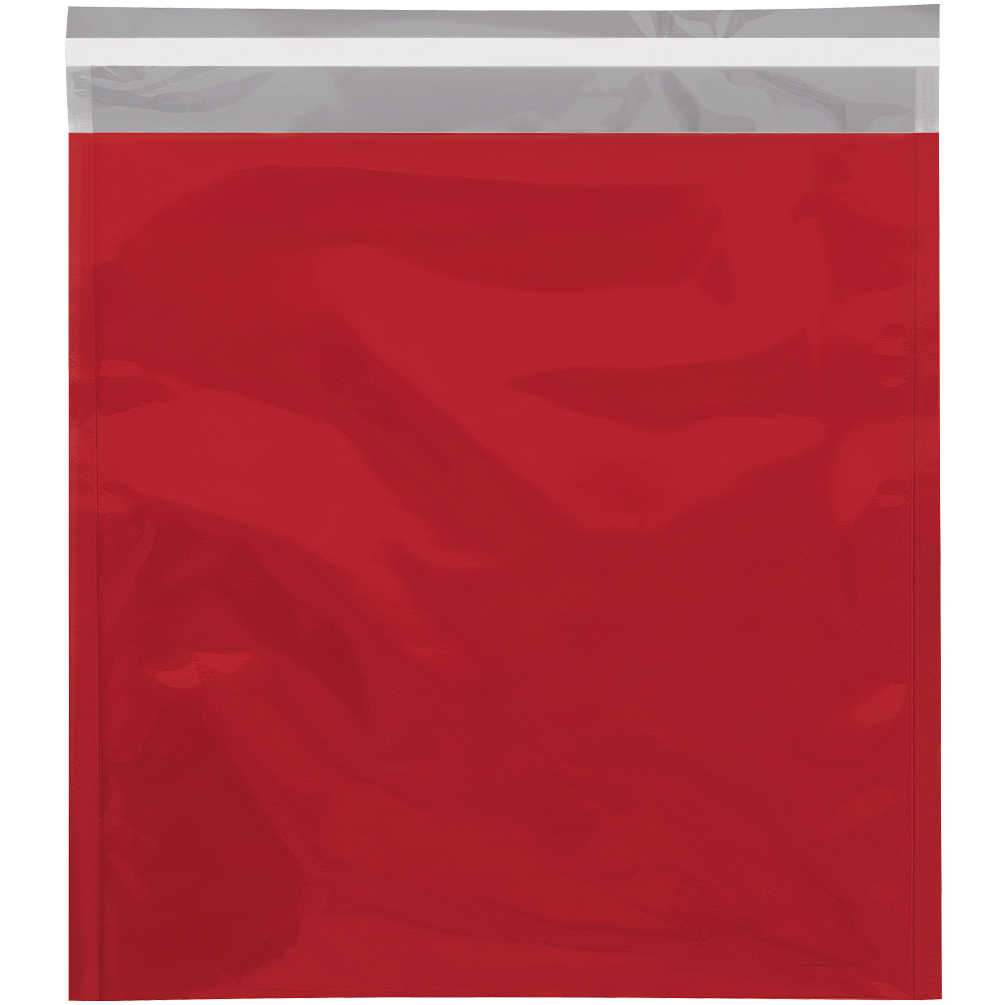 Metallic Glamour Mailers, 10 3/4" x 13", Red, 250/Case