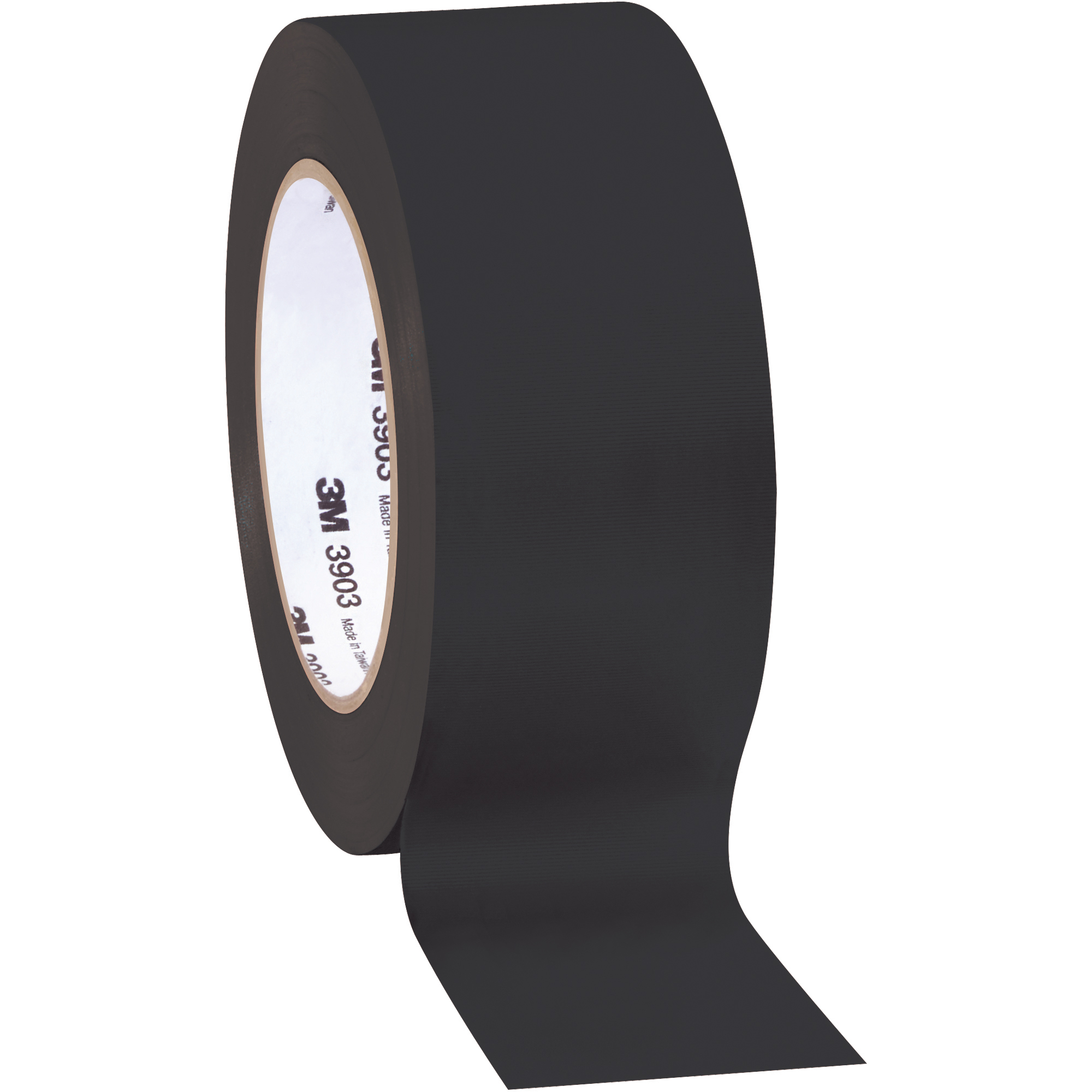 3M™ 3903 Duct Tape, 6.3 Mil, 2" x 50 yds., Black, 24/Case