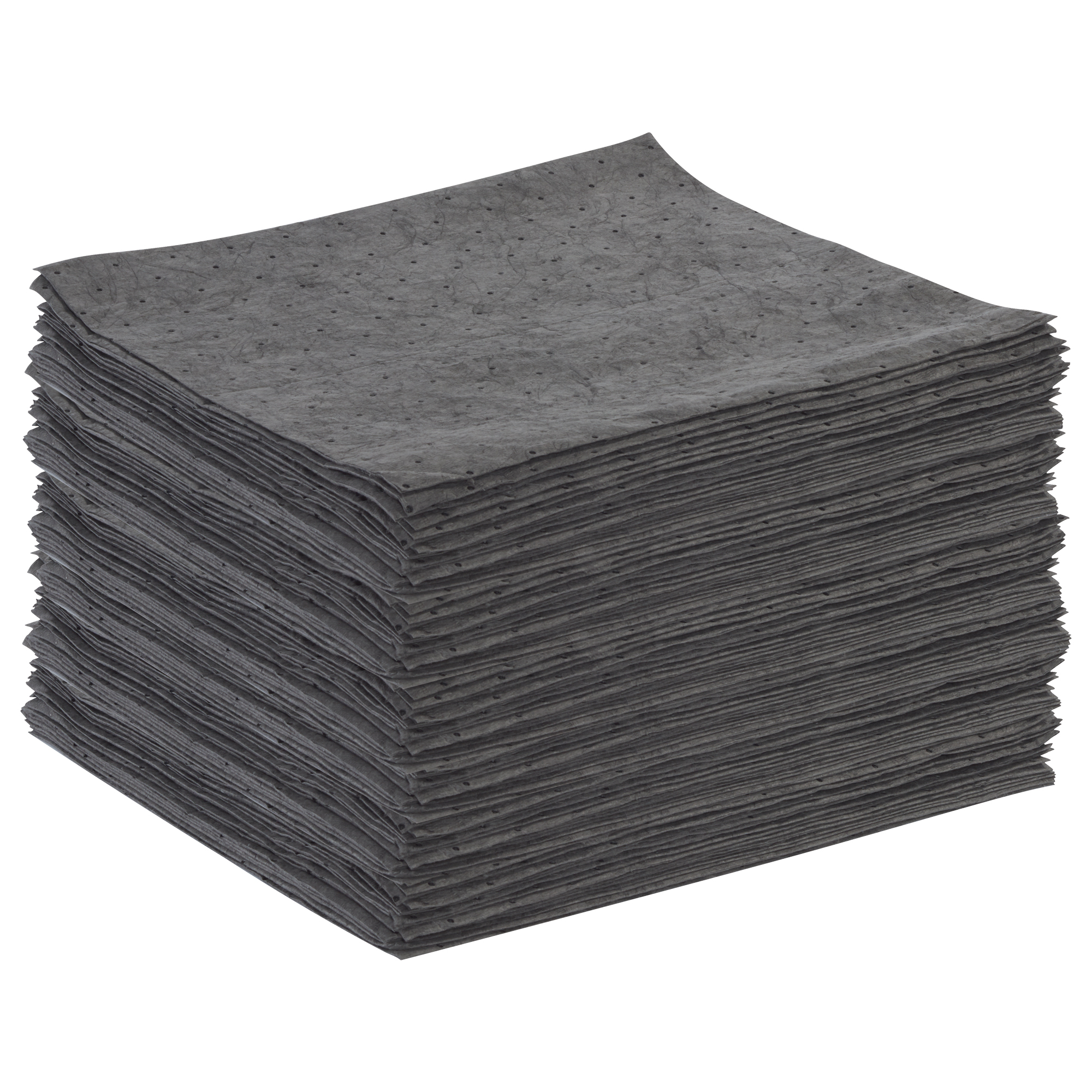 Universal Sorbent Pads, 16 x 18", Light, Gray, 200/Case