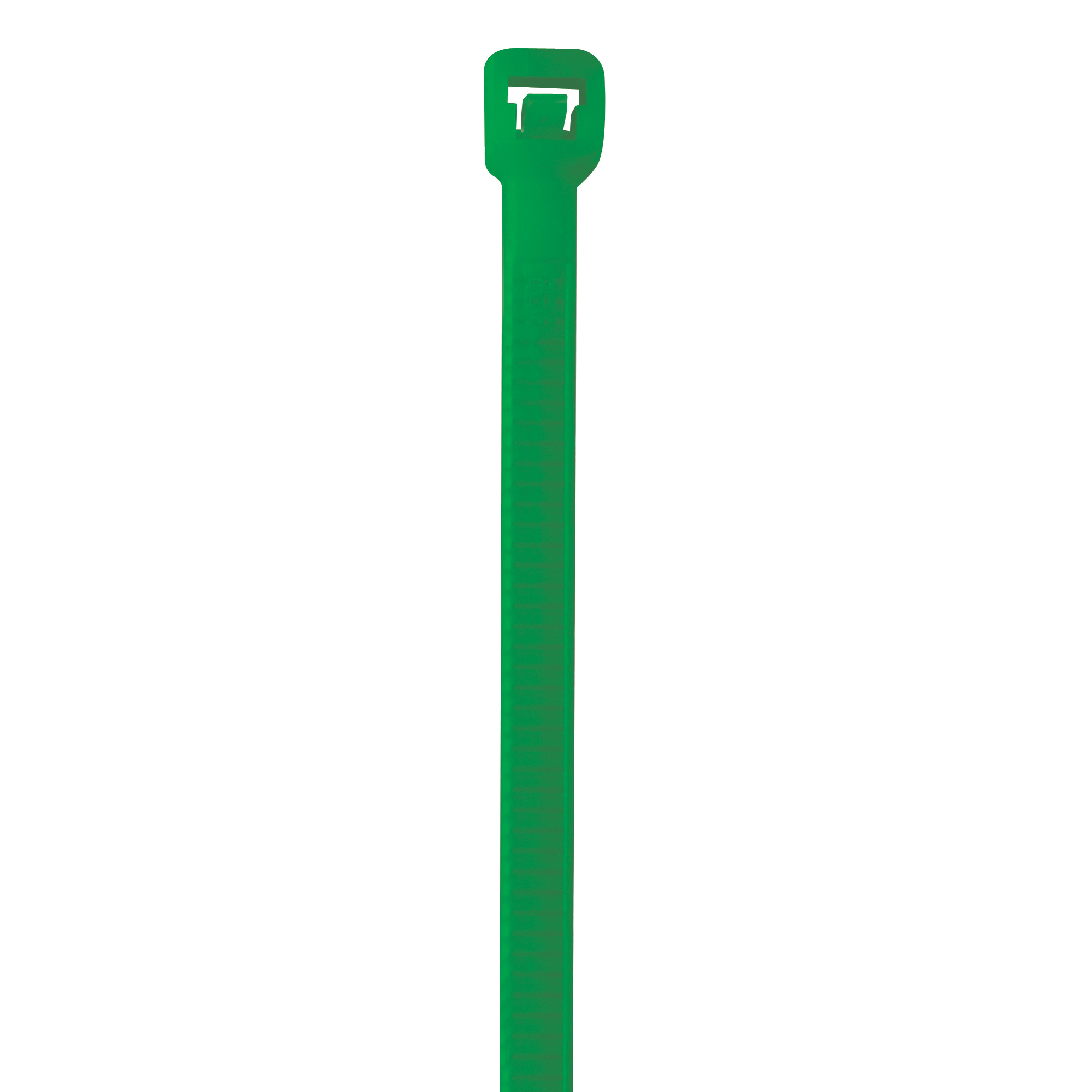 Colored Cable Ties, 40#, 8", Green, 1000/Case