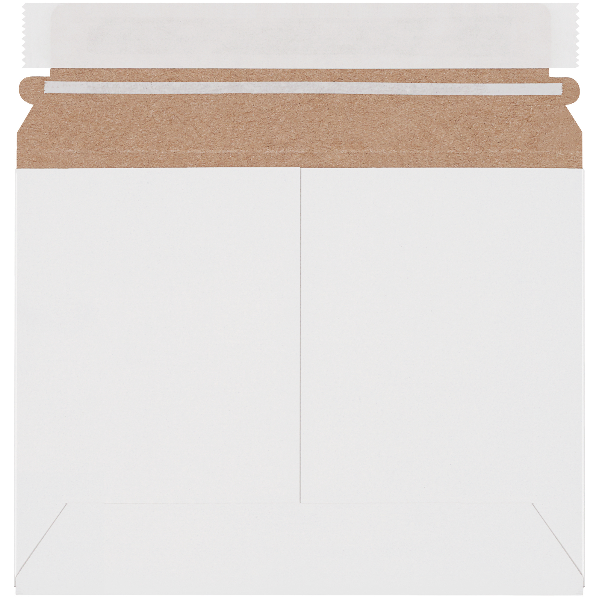 Stayflats Lite® Mailers, 8" x 6", White, 200/Case
