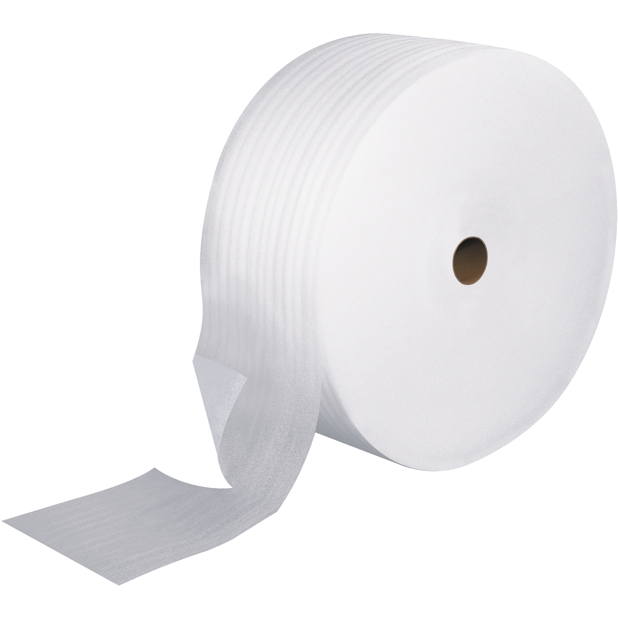 Perforated Air Foam Rolls, 1/32" x 48" x 2000', White, 1/Each