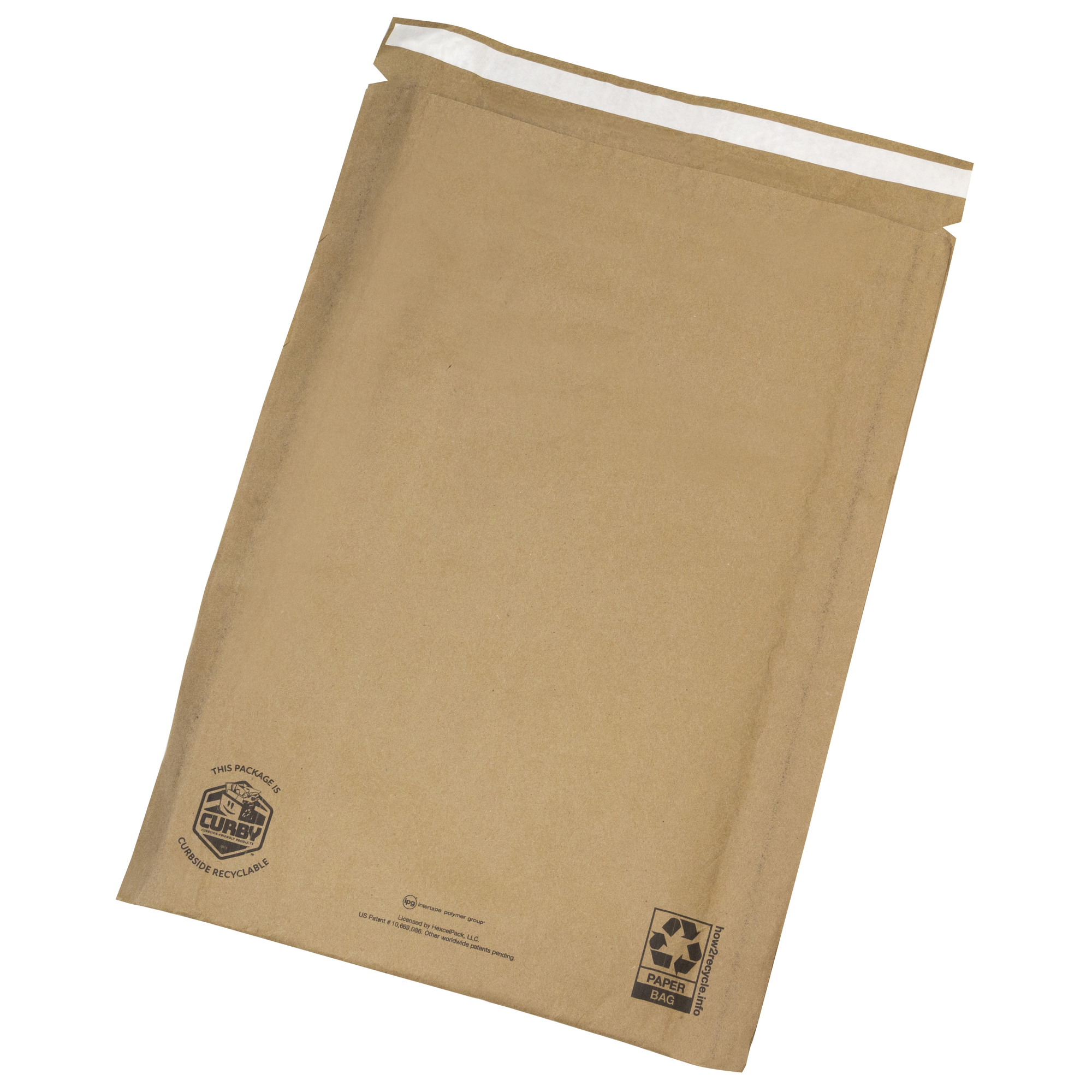 #6 Recycled Paper Padded Curby Mailer™ 18 1/2 X 13 3/8" 80/CS