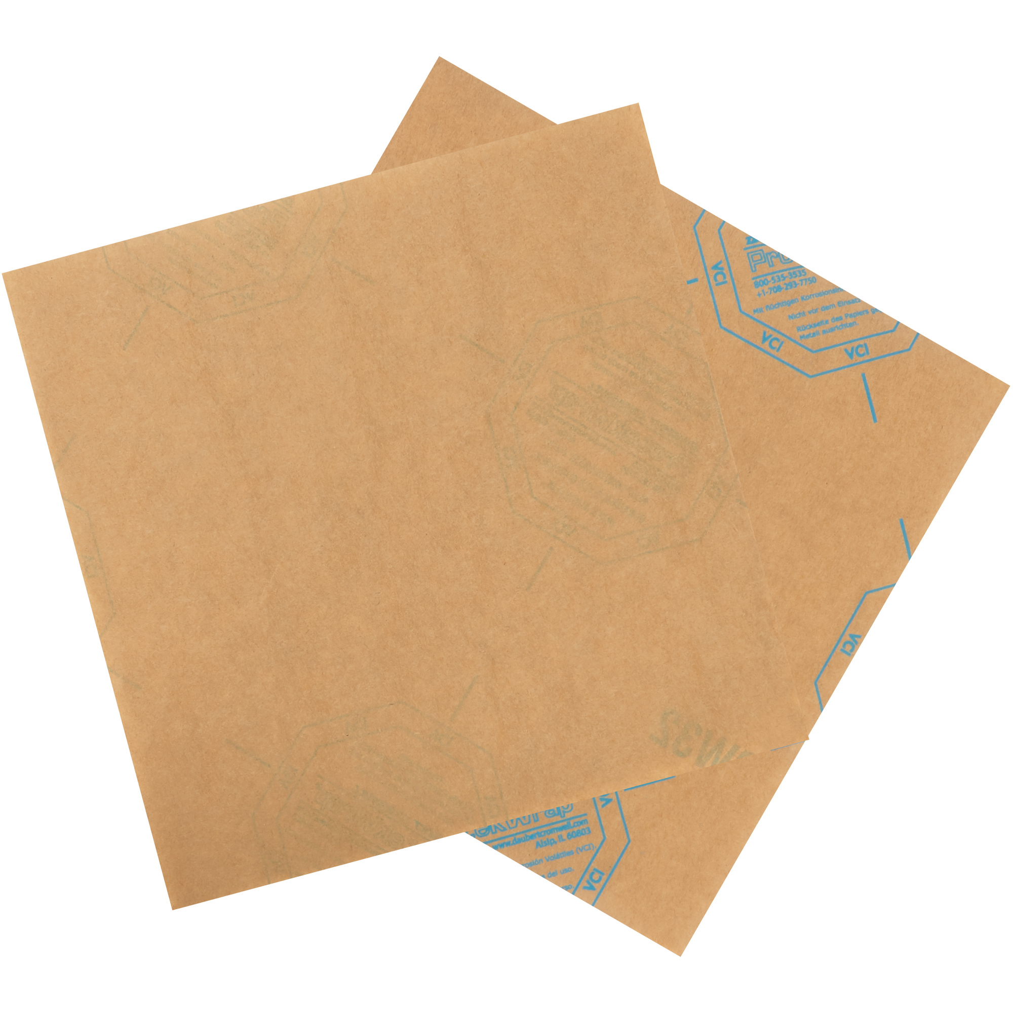 VCI Paper Sheets, 30#, 24" x 24", Kraft, 500/Case