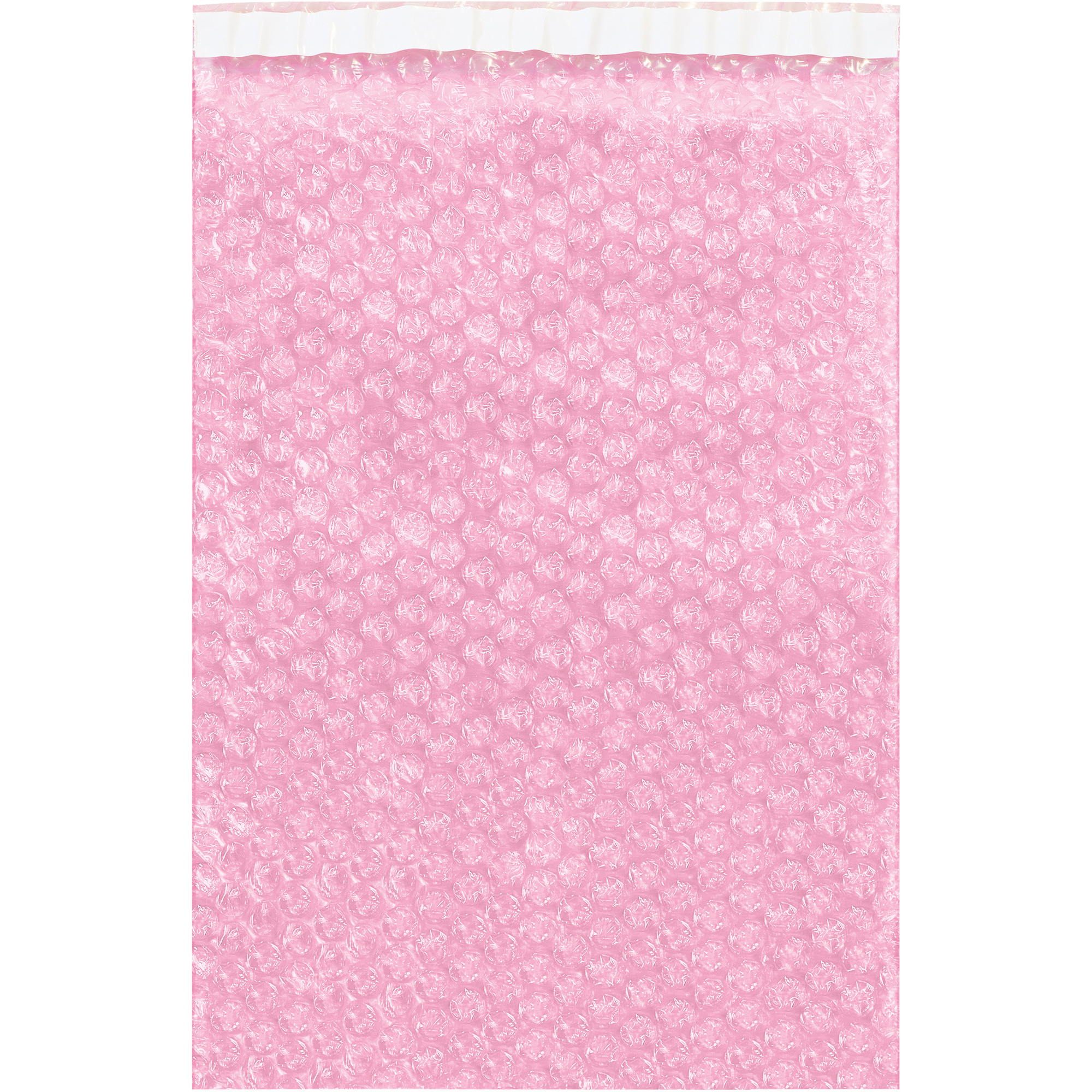 Anti-Static Bubble Pouches, 15" x 17 1/2", Pink, 150/Case