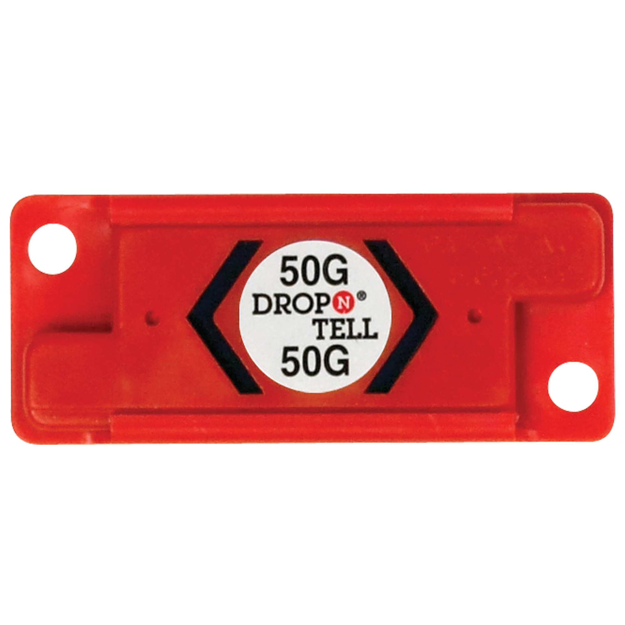 Drop-N-Tell® Resettable Indicator 50G, Red, 25/Case