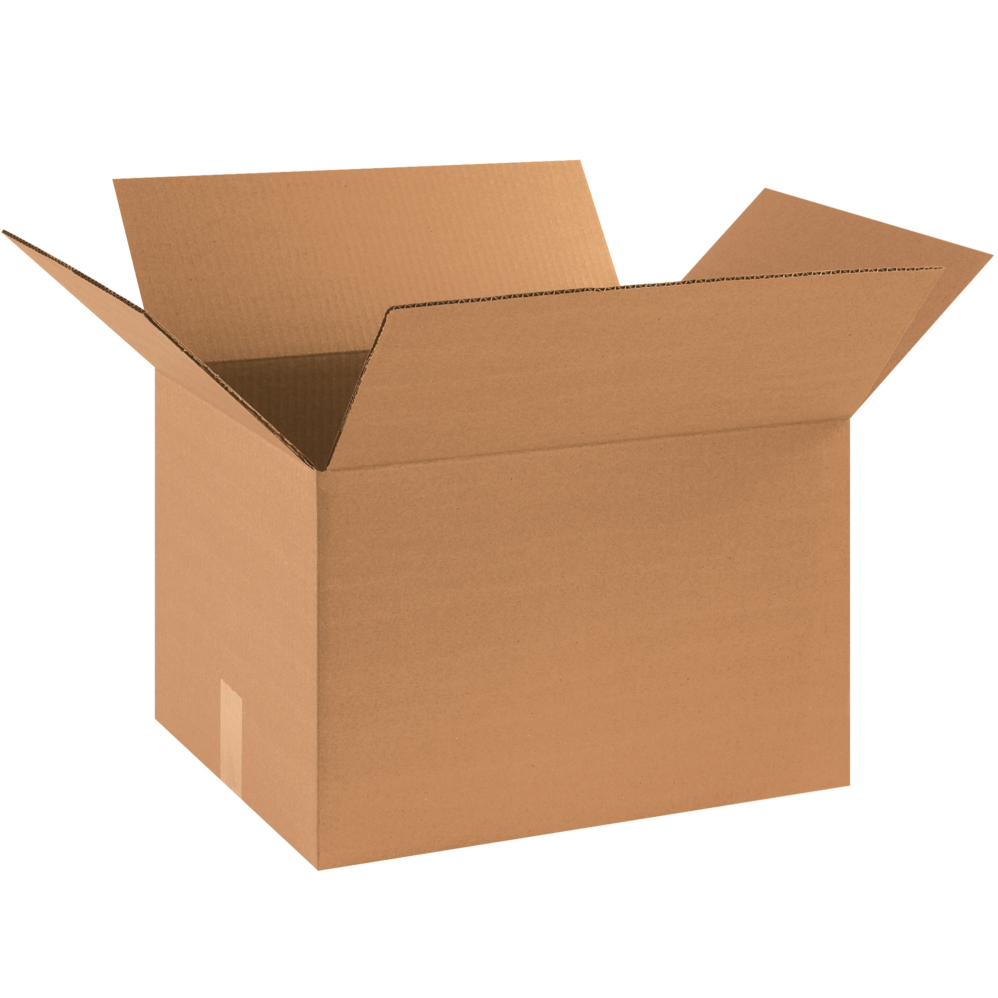 Corrugated Boxes, 18" x 14" x 12", Kraft, 15/Bundle