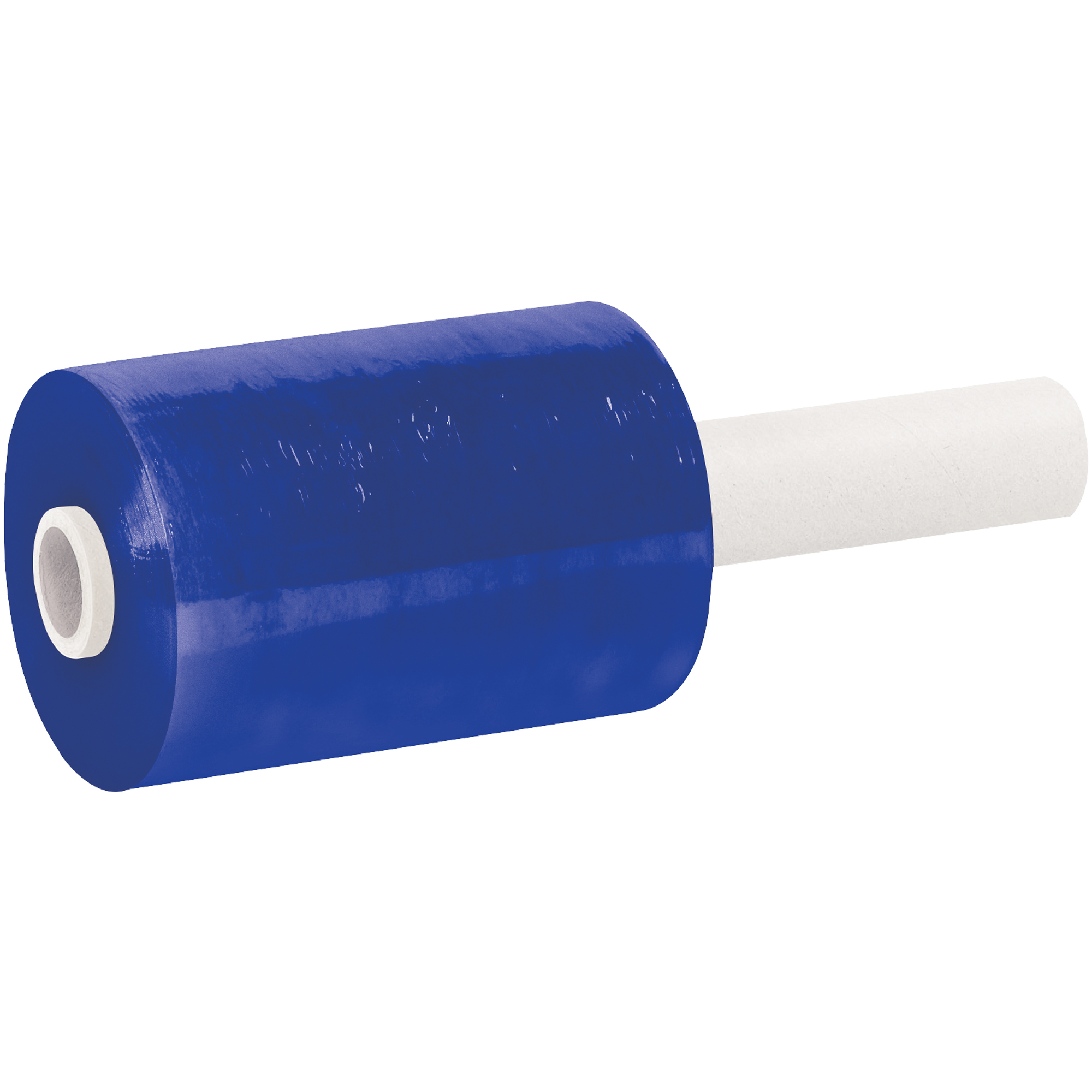 Colored Extended Core Bundling Film, 80 Gauge, 5" x 1000', Blue, 12/Case