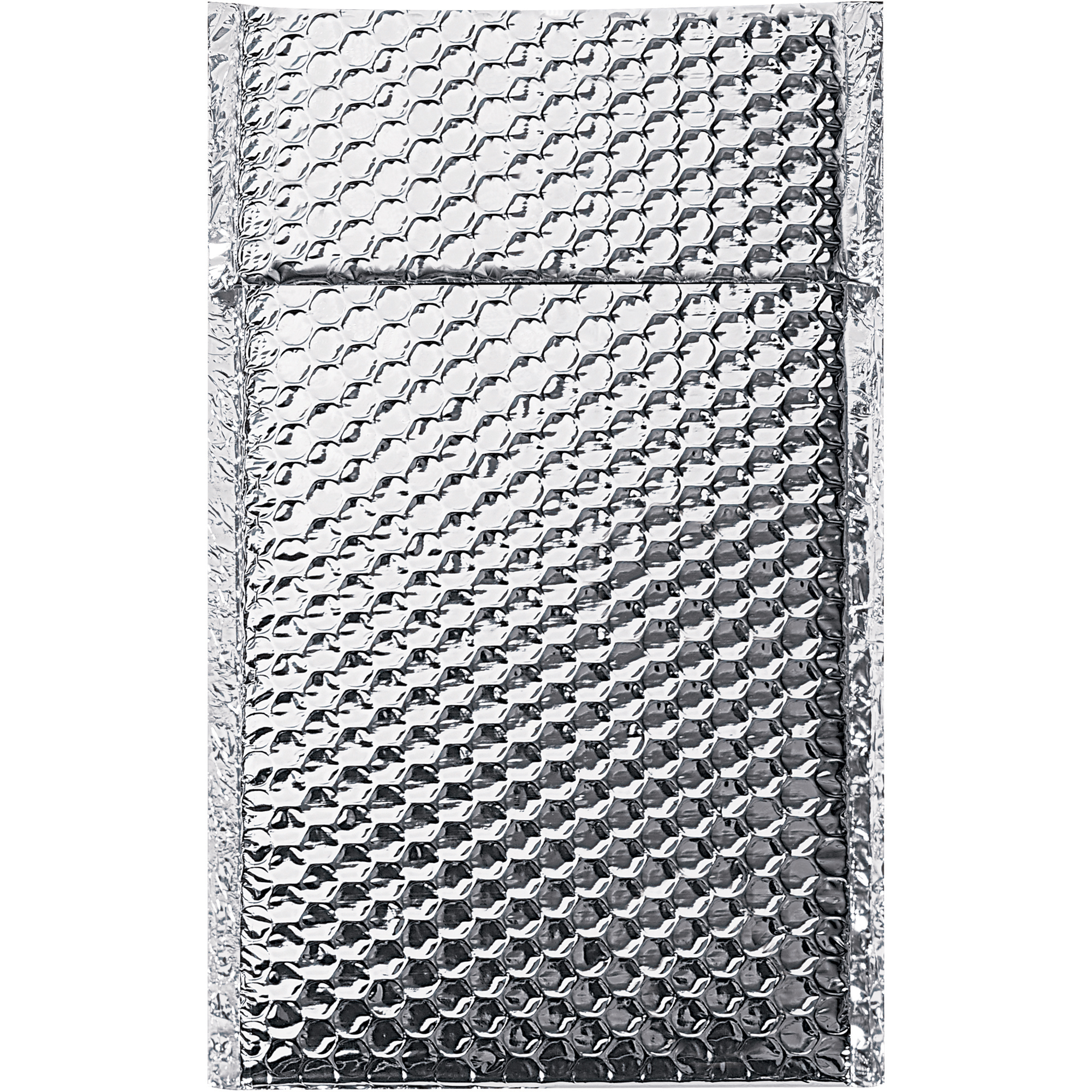 Cool Shield Bubble Mailers, 6 1/2" x 10 1/2", Silver, 100/Case