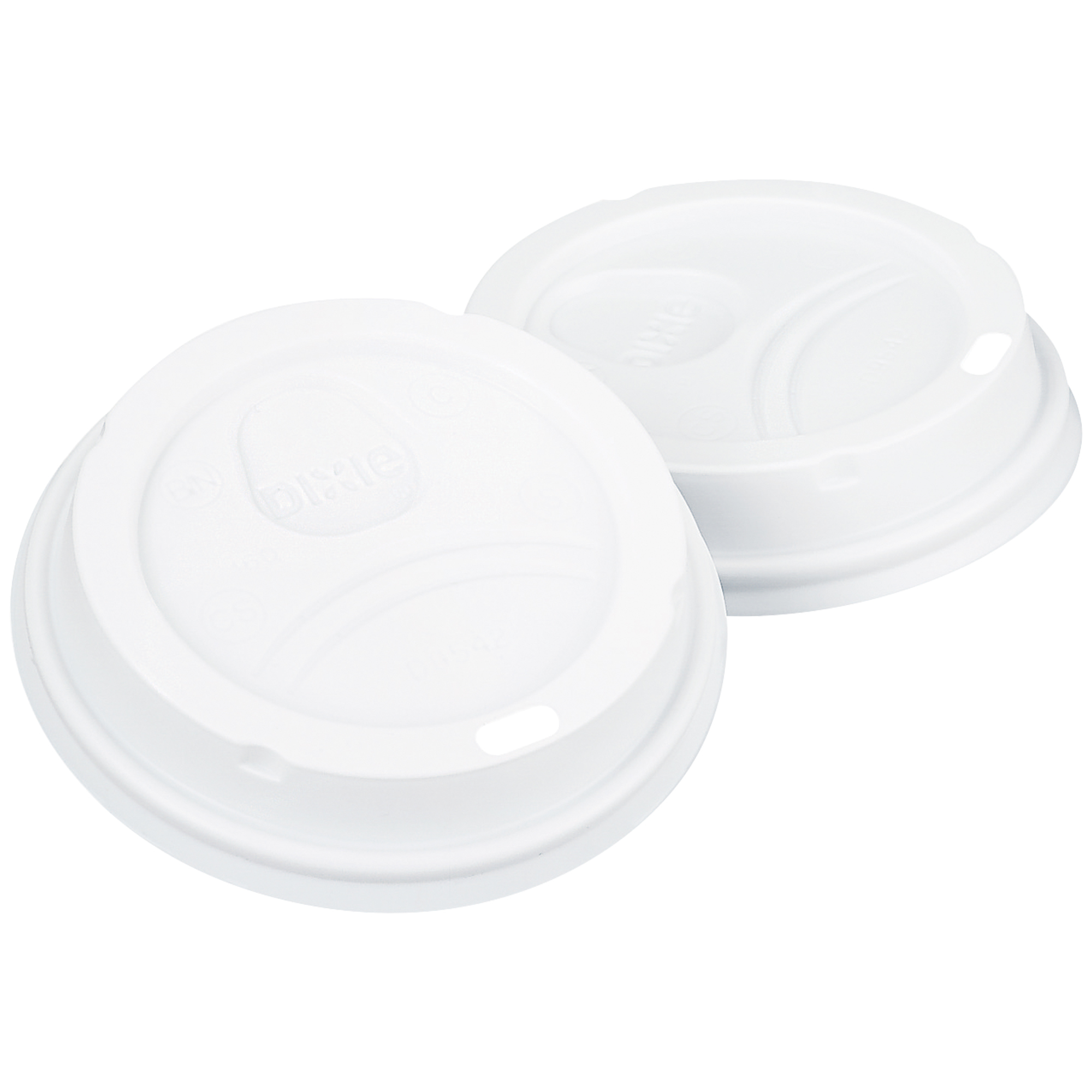 Dixie® PerfecTouch Cup 10 to 20 oz. Lids,, White, 500/Case