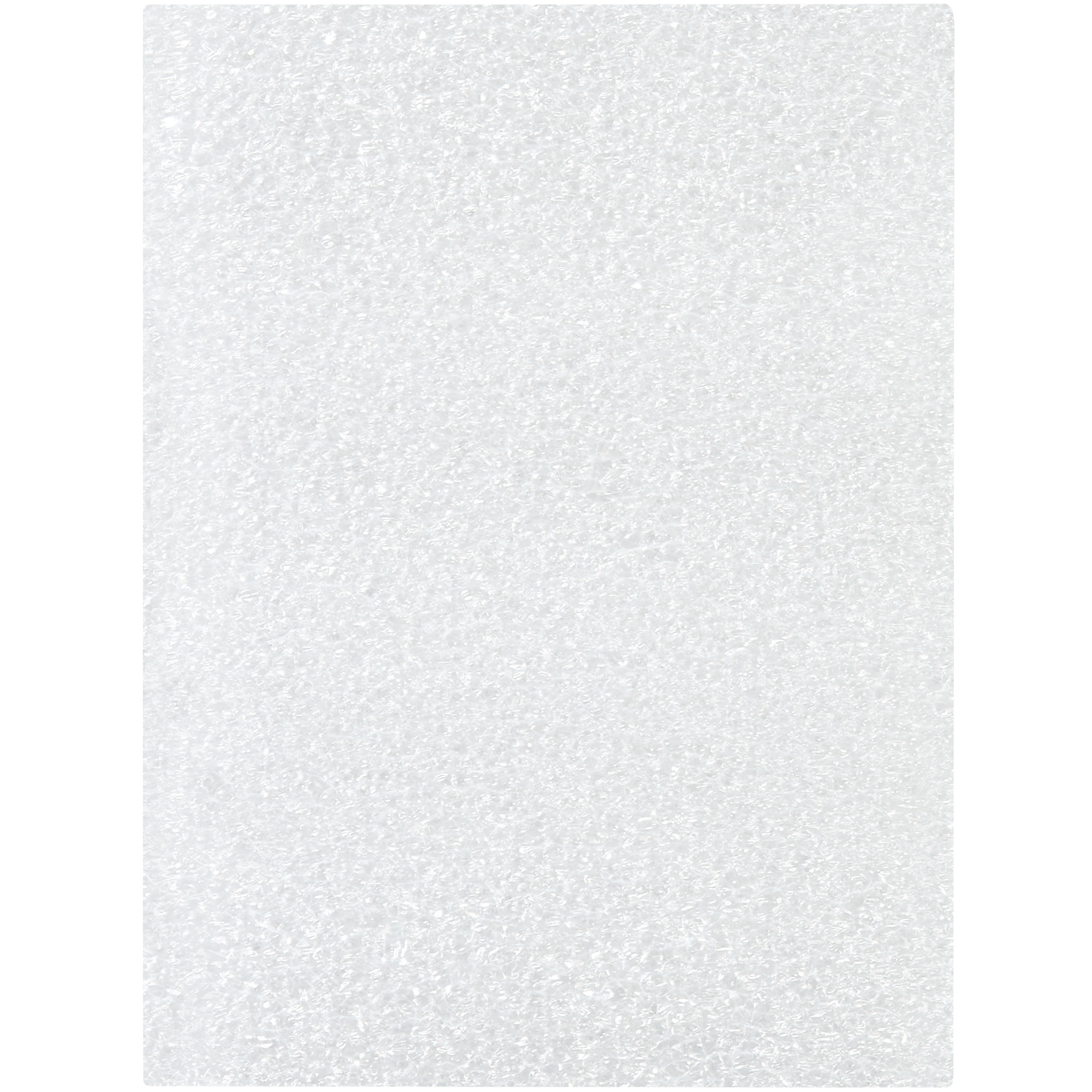 Flush Cut Foam Pouches, 3" x 4", White, 500/Case