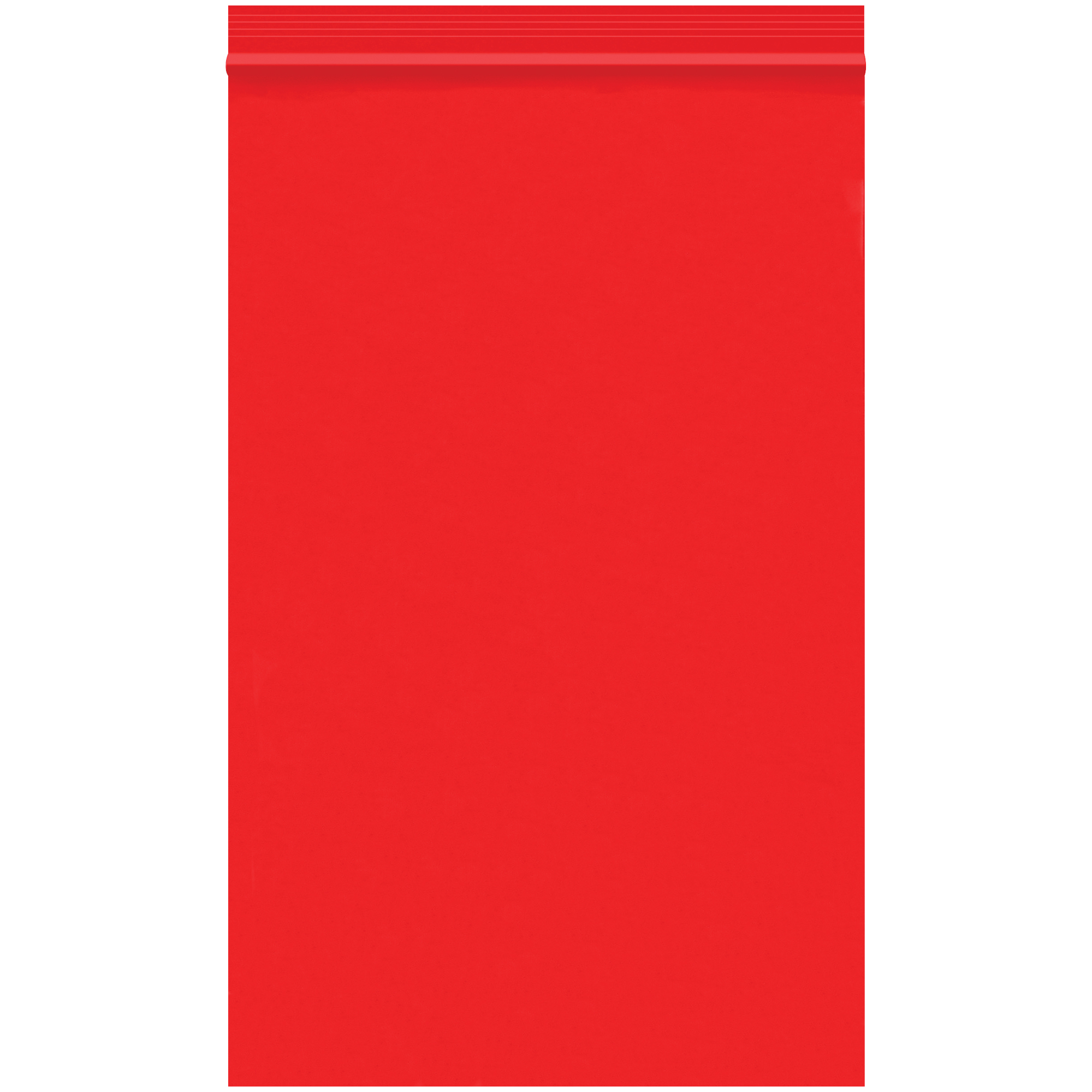 Reclosable 2 Mil Poly Bags, 5" x 8", Red, 1000/Case