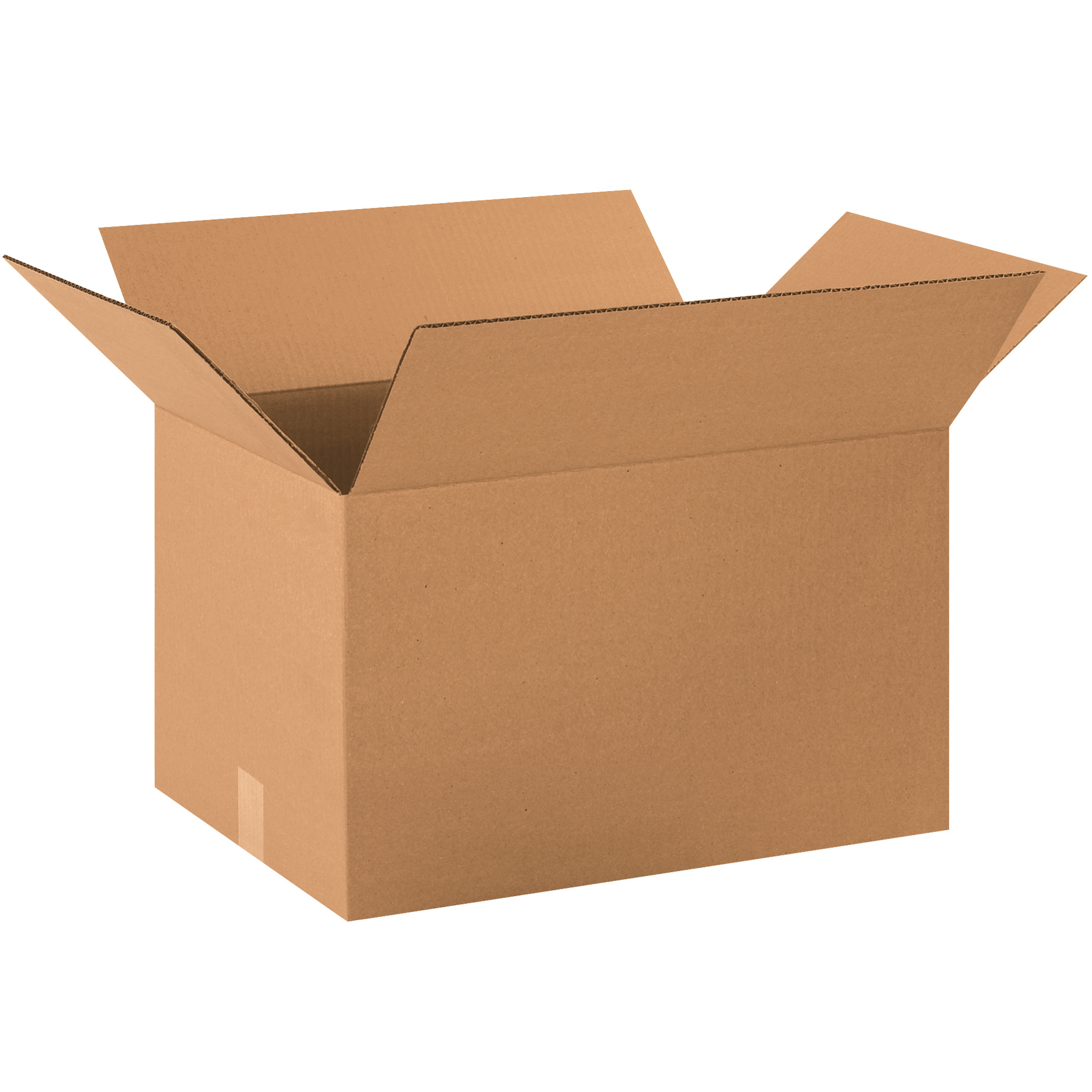 Corrugated Boxes, 22" x 16" x 14", Kraft, 20/Bundle; 140/Skid