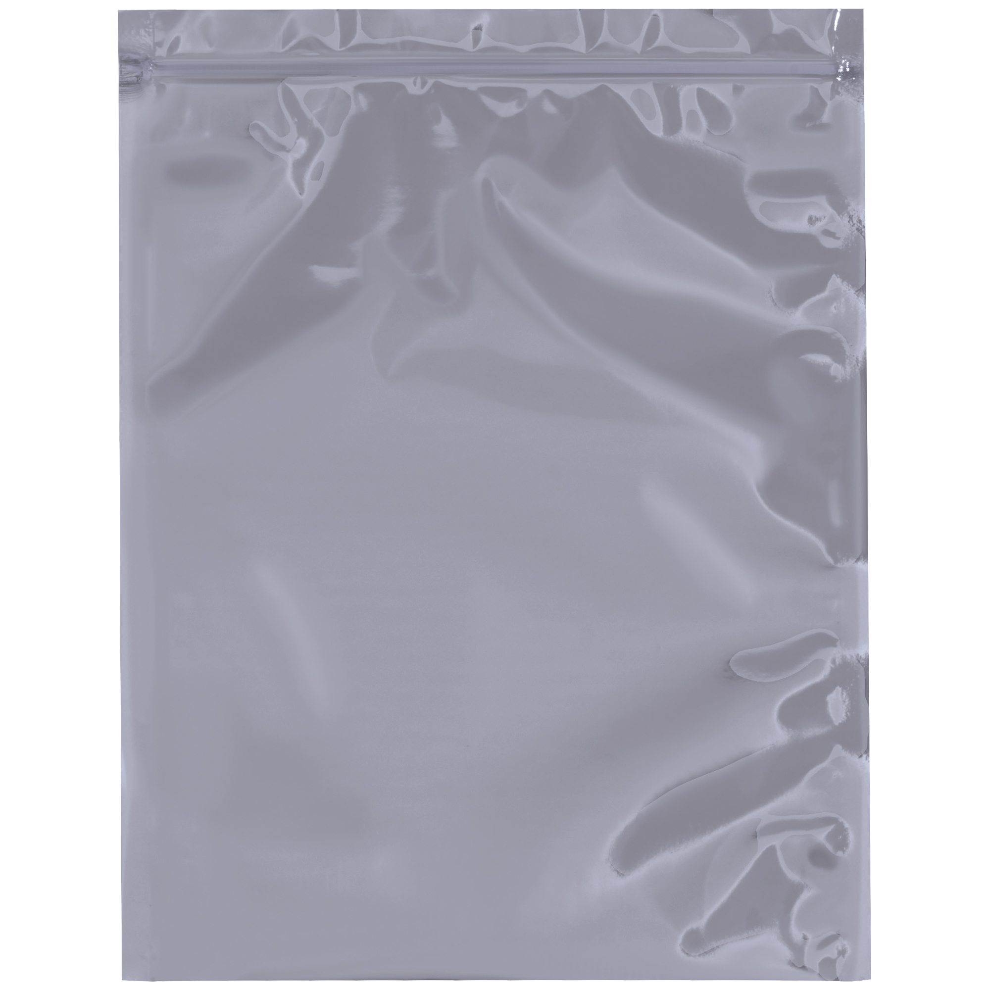 Unprinted Reclosable Static Shielding Bags, 9" x 12", Transparent, 100/Case