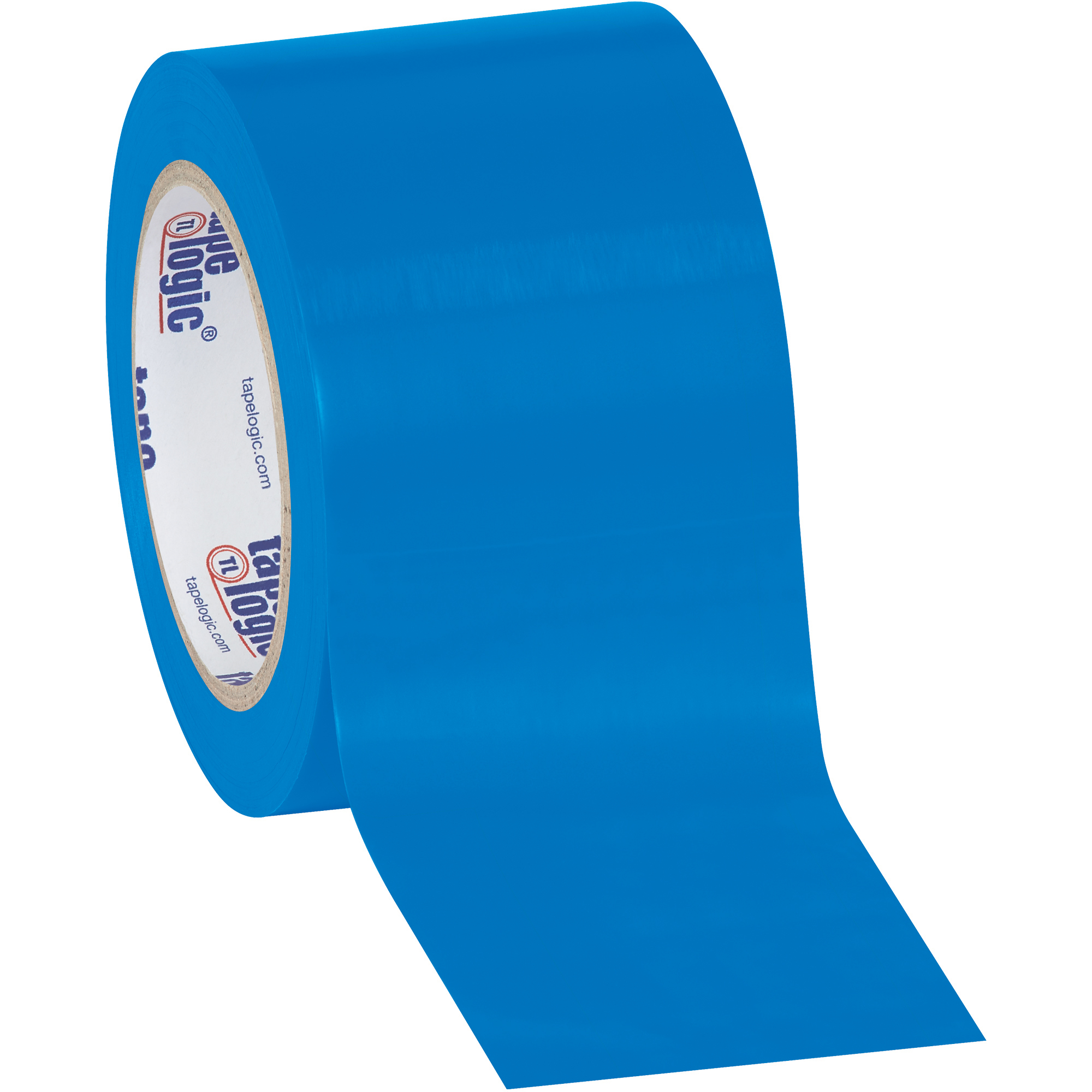 Tape Logic® Solid Vinyl Safety Tape, 6.0 Mil, 3" x 36 yds., Blue, 16/Case