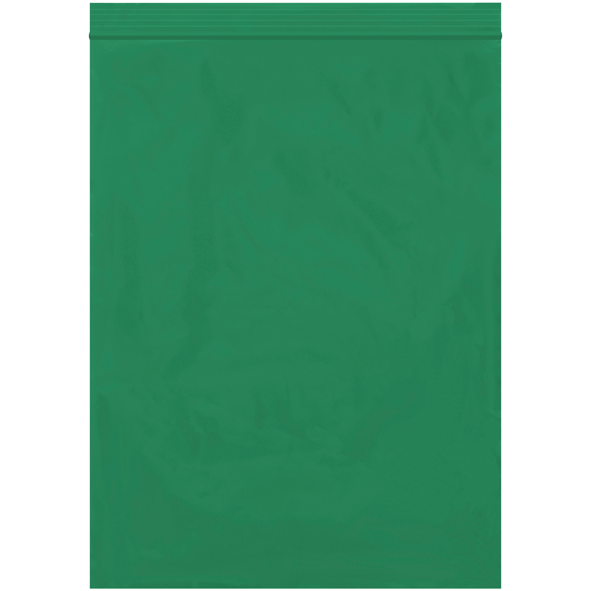 Reclosable Poly Bags, 2 Mil, 9" x 12", Green, 1000/Case