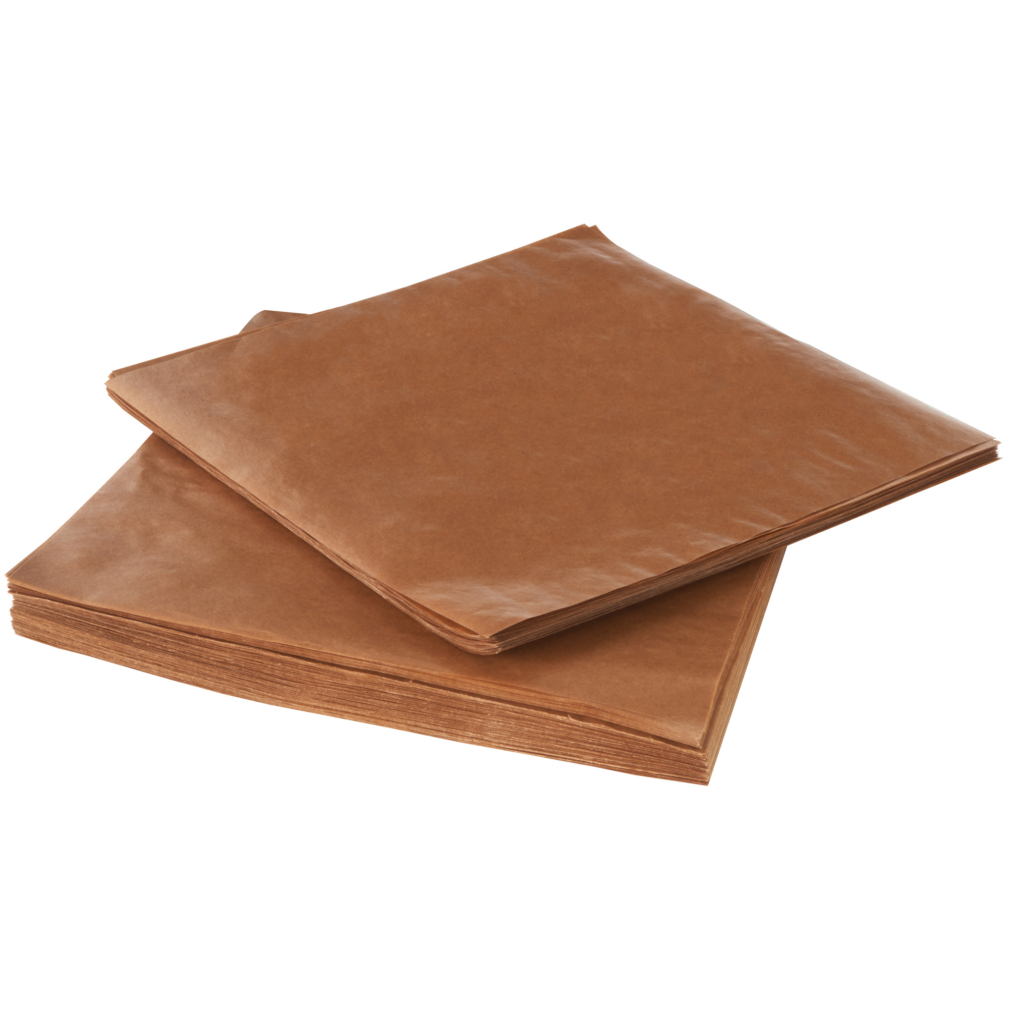 Waxed Paper Sheet, 12" x 12", Kraft, 3,400 Sheets