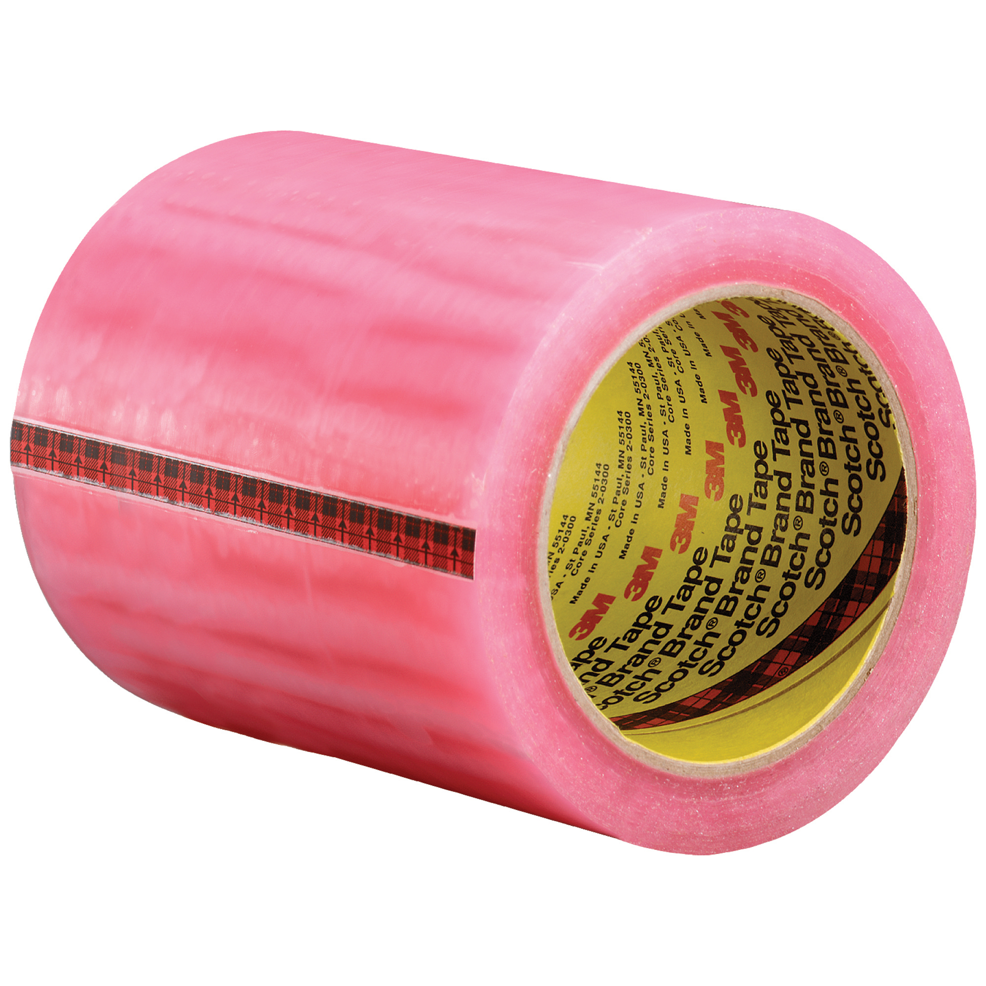 3M™ 821 Label Protection Tape, 2.5 Mil, 5" x 72 yds., Pink, 8/Case