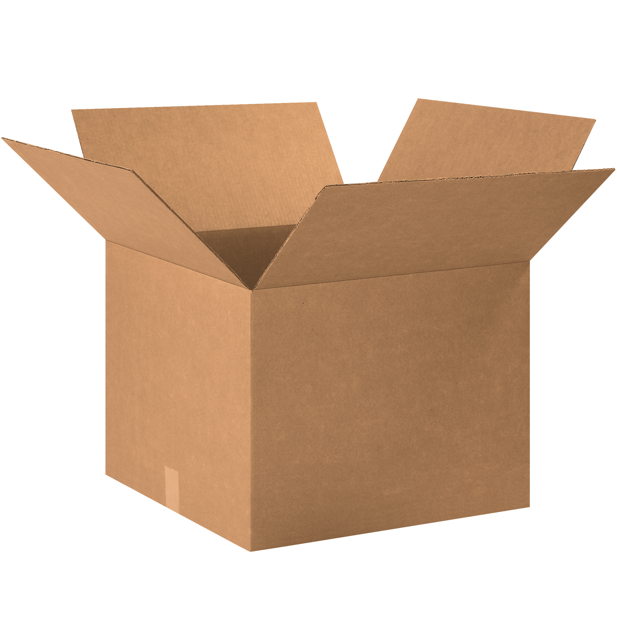 Corrugated Boxes, 20" x 20" x 15", Kraft, 20/Bundle; 120/Skid