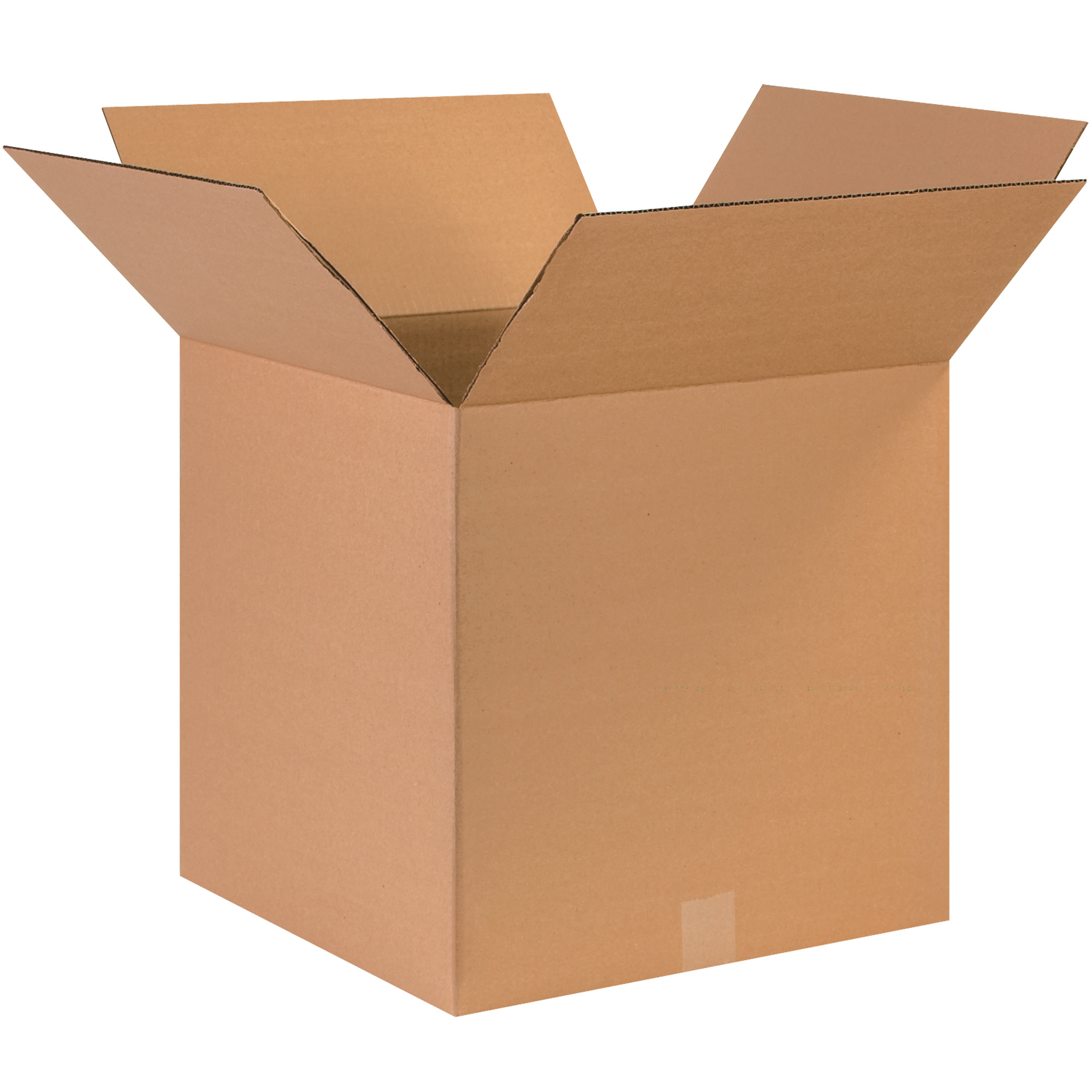 Corrugated Boxes, 17" x 17" x 17", Kraft, 25/Bundle; 150/Skid