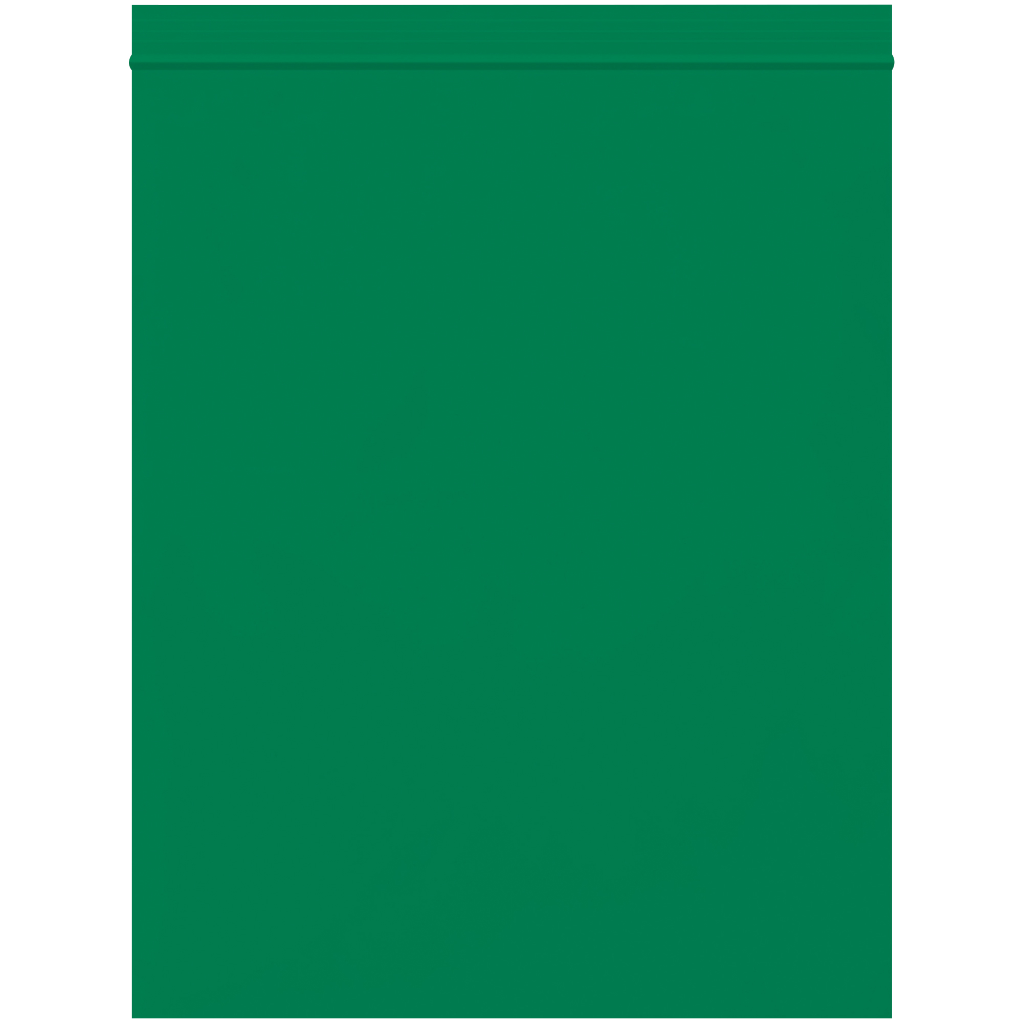 Reclosable Poly Bags, 2 Mil, 8" x 10", Green, 1000/Case