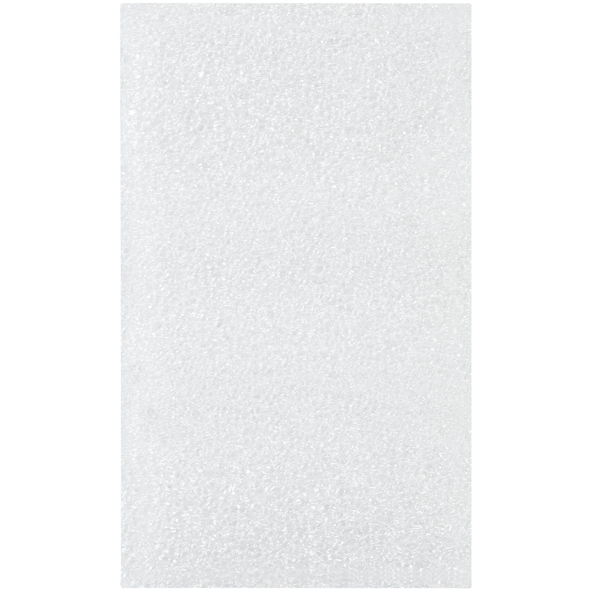 Flush Cut Foam Pouches, 3" x 5", White, 500/Case