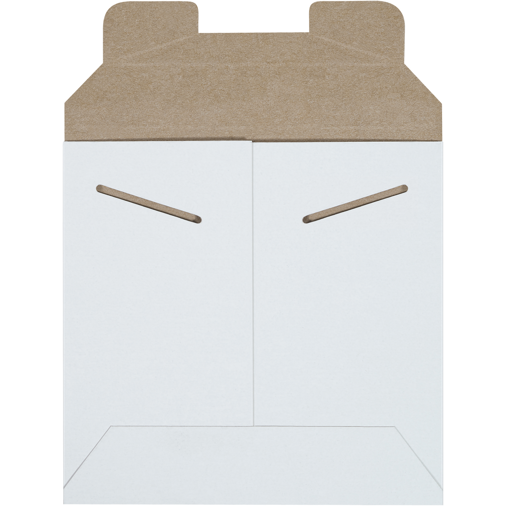 Stayflats® Mailers, 6" x 6", White, 200/Case
