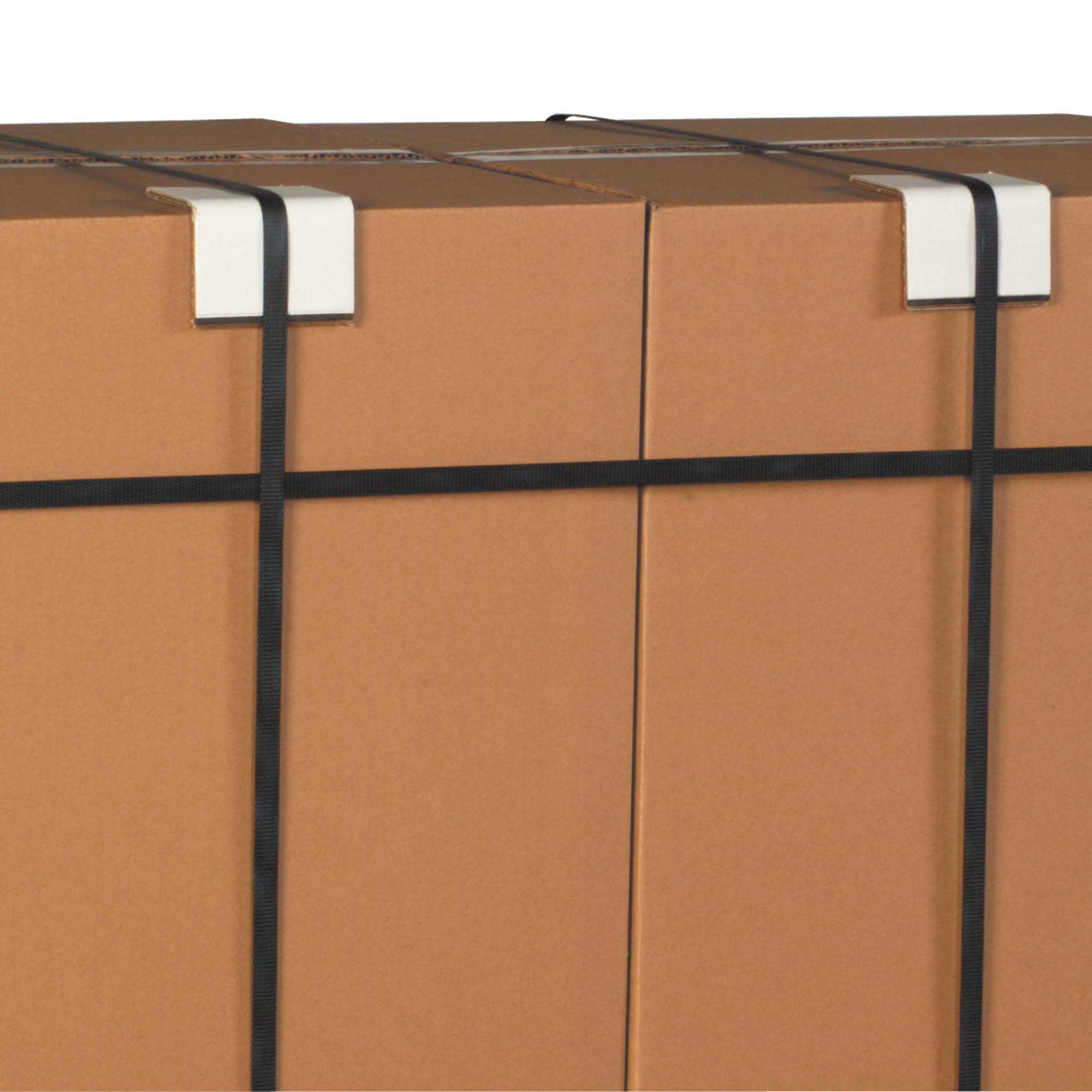 Strapping Protectors, .225, 2" x 2" x 6", White, 300/Case