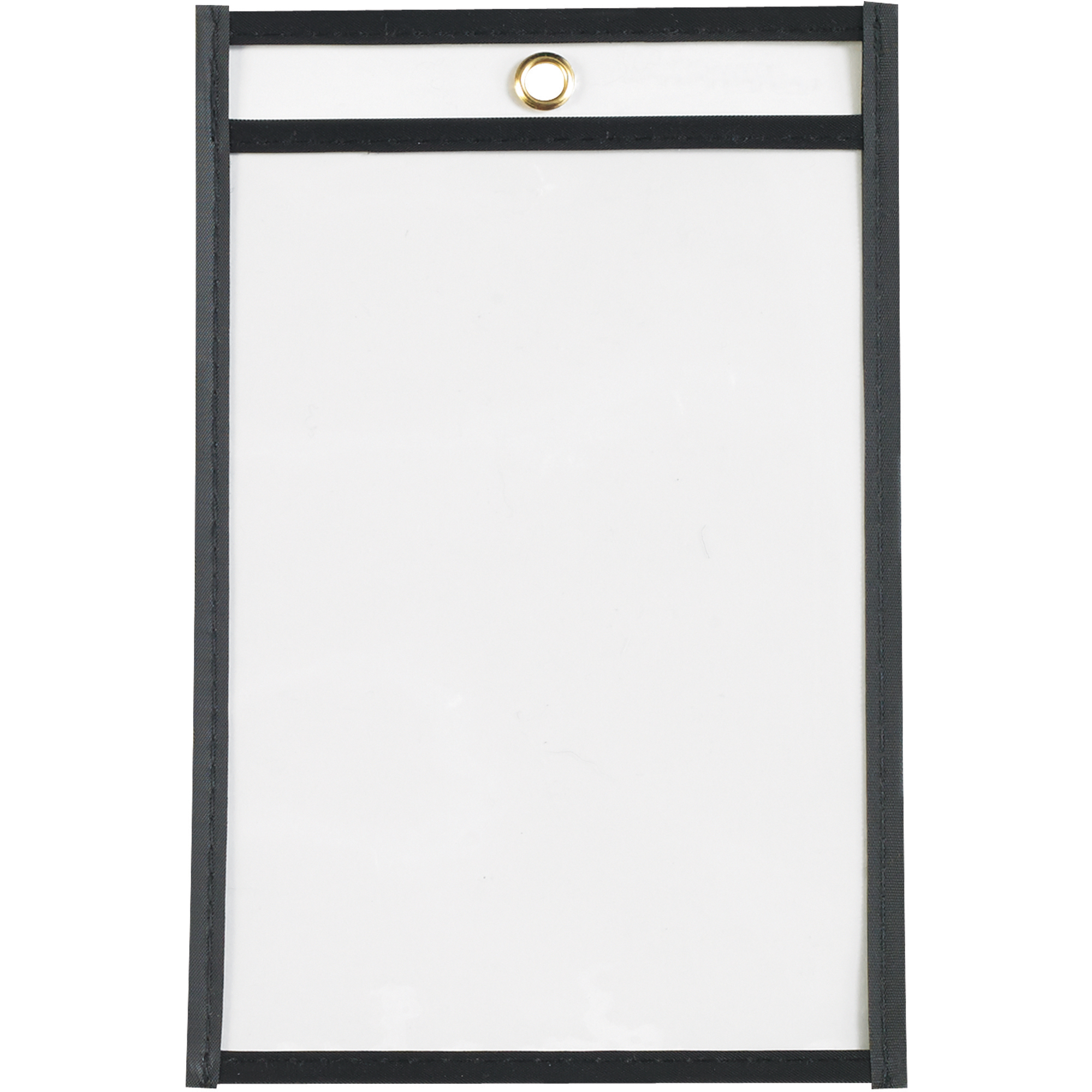 Stitched Job Ticket Holders, 5" x 8", Black, 25/Case
