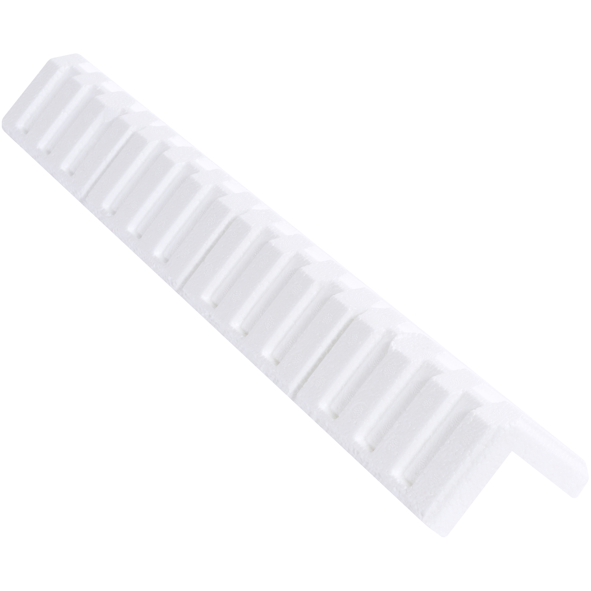 Foam Edge Protectors, 24" x 3" x 3", White, 150/Case