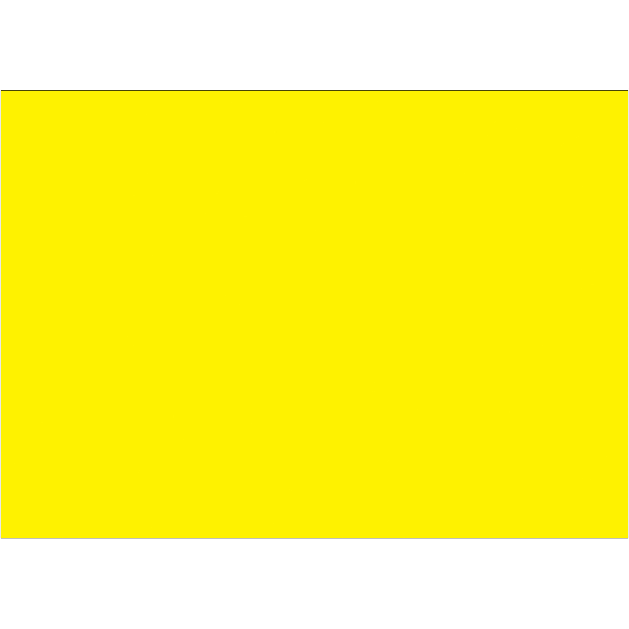 Tape Logic® Inventory Rectangle Labels, 5" x 7", Fluorescent Yellow, 500/Roll