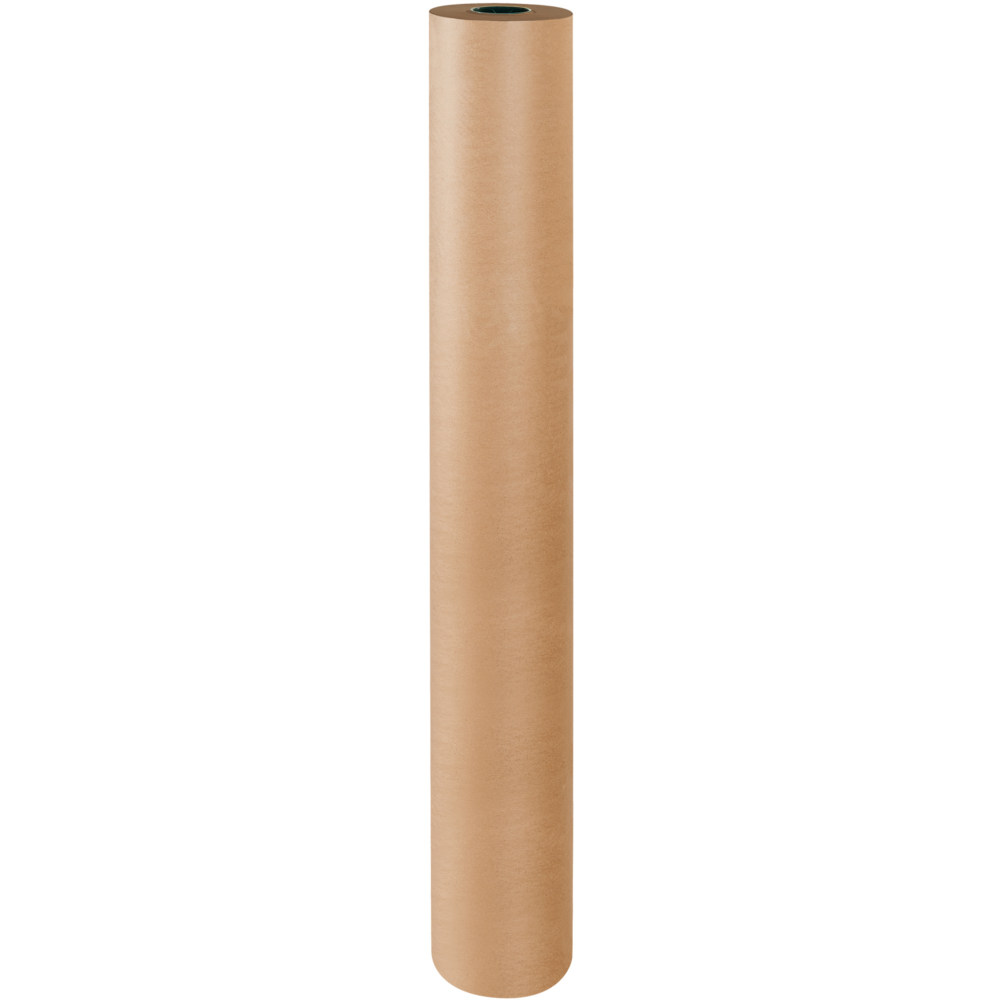 Poly Coated Kraft Paper Roll, 50#, 60" x 600', Kraft, 1 Roll