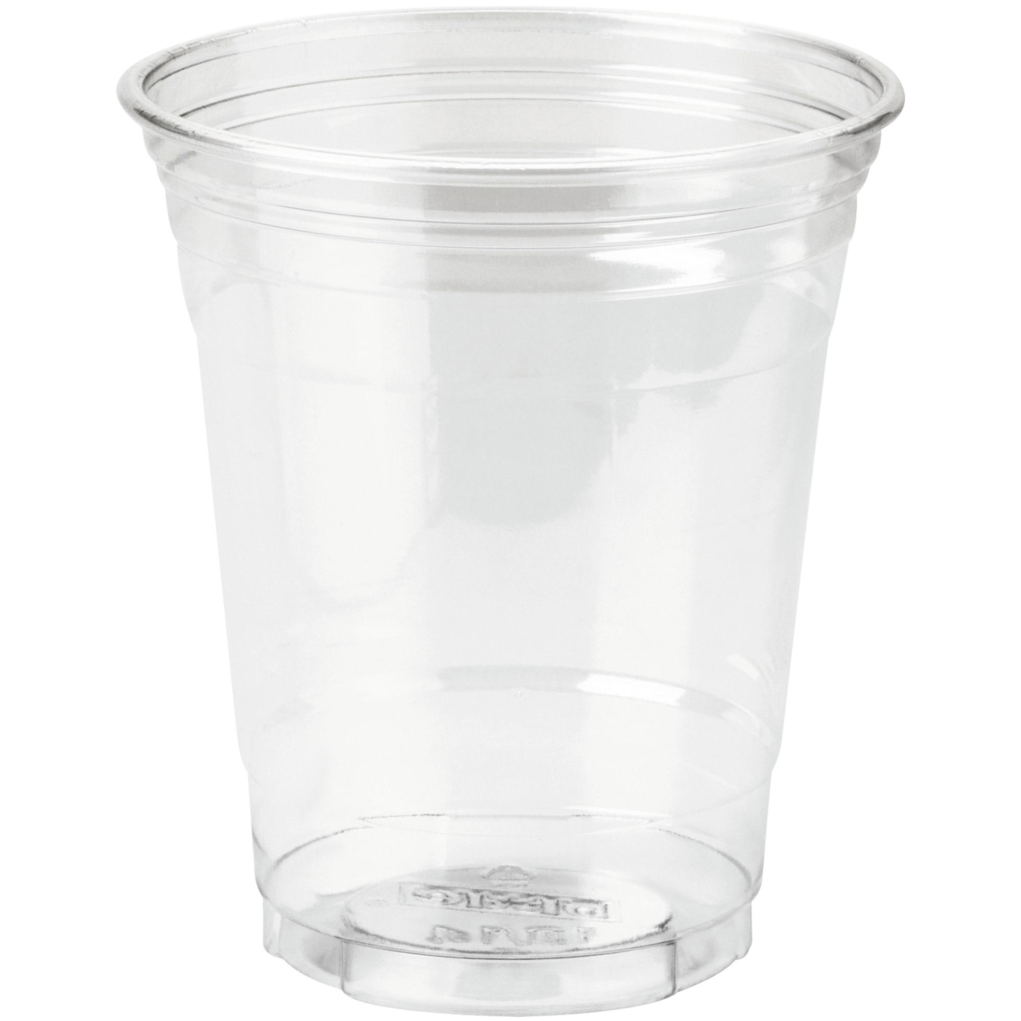 Dixie® Crystal Clear Plastic Cups, 12 oz., 4 1/4" x 3 5/8", 500/Case