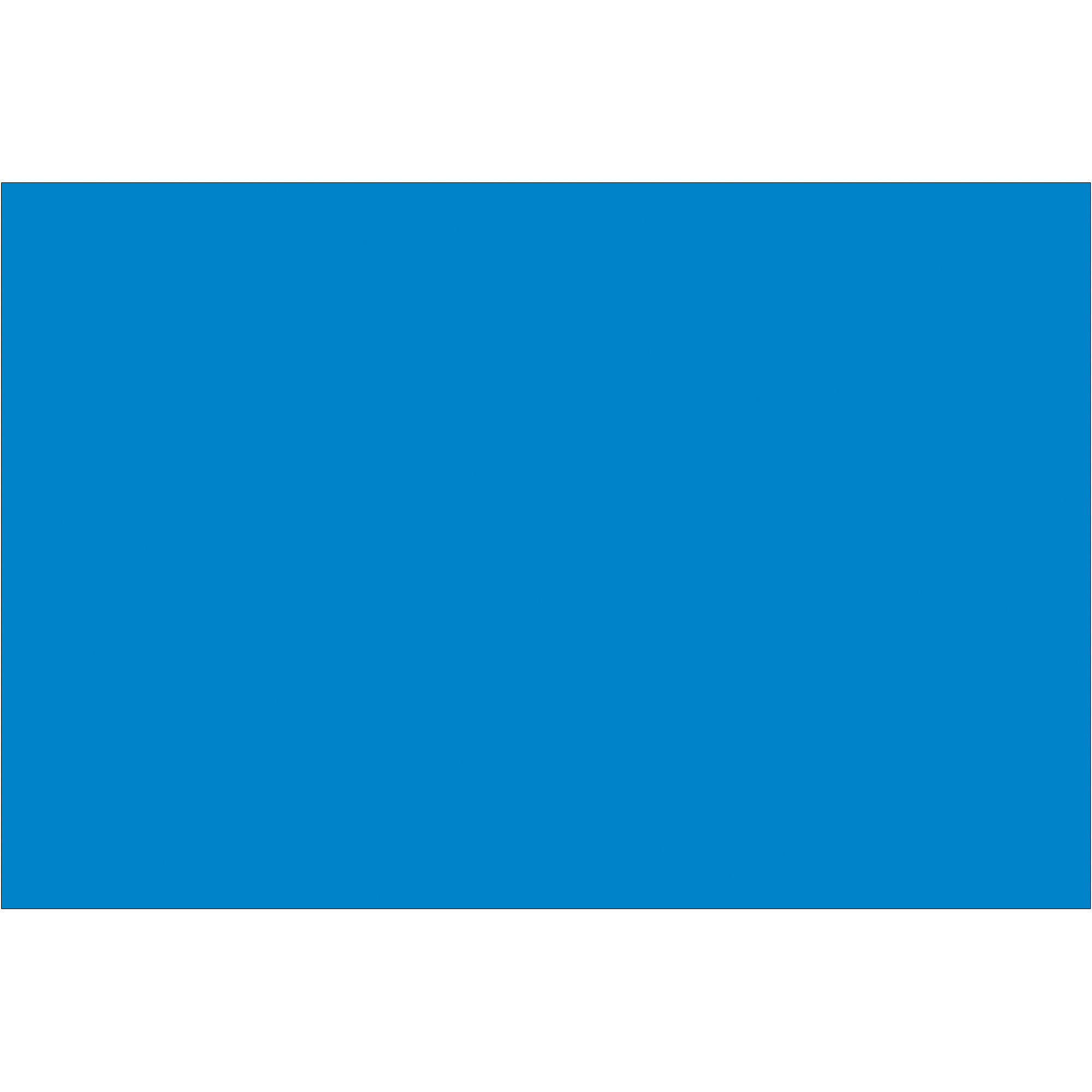 Tape Logic® Inventory Rectangle Labels, 2" x 3", Light Blue, 500/Roll
