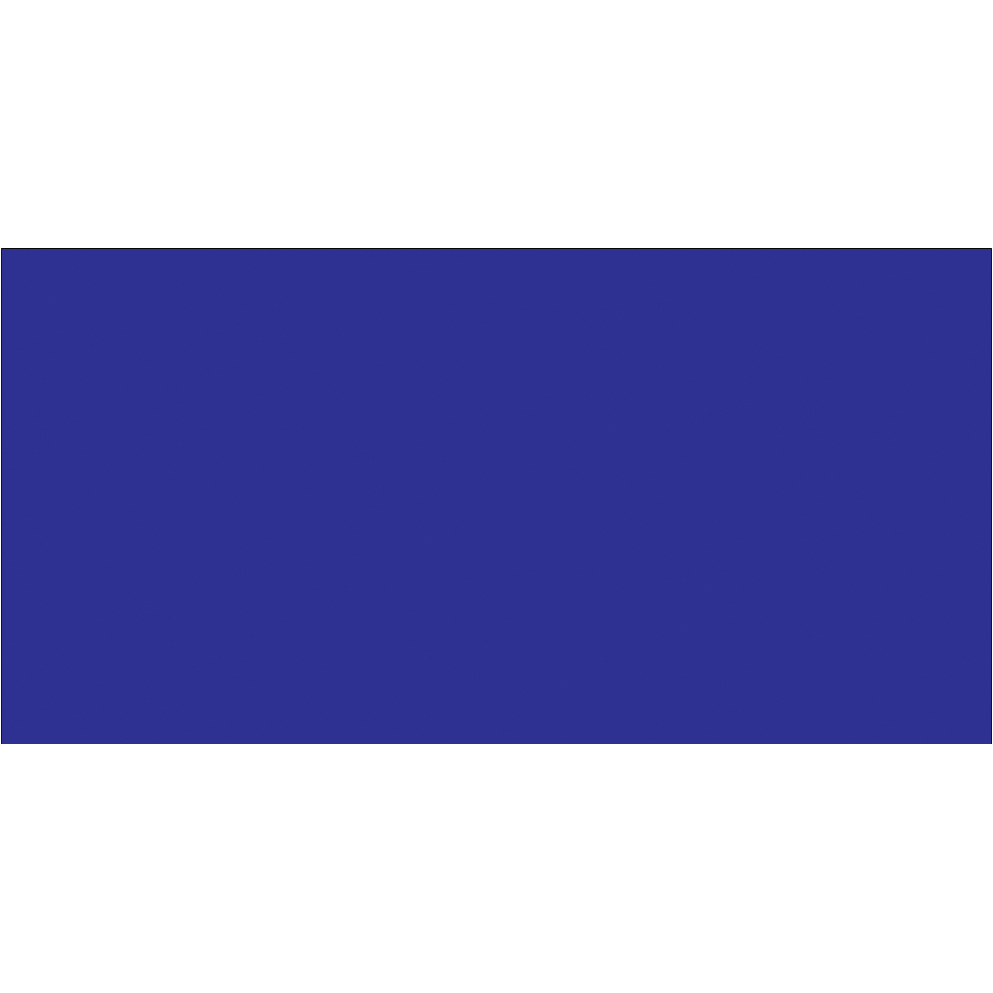Tape Logic® Inventory Rectangle Labels, 3" x 6", Dark Blue, 250/Roll