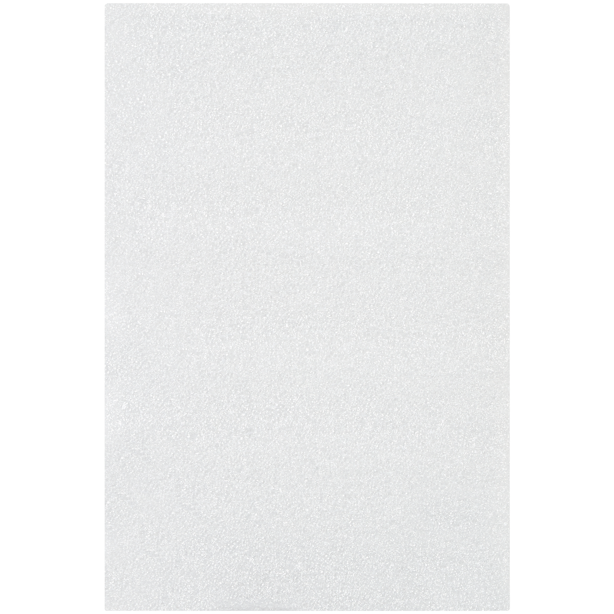 Flush Cut Foam Pouches, 6" x 9", White, 275/Case