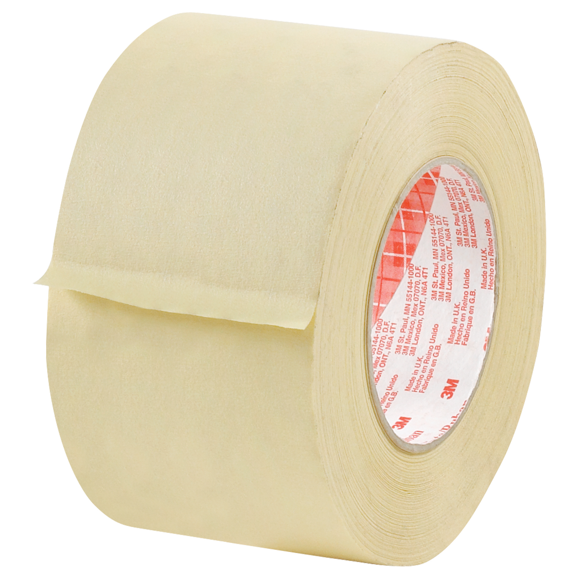 3M™ 2380 Masking Tape, 7.5 Mil, 3" x 60 yds., Tan, 12/Case