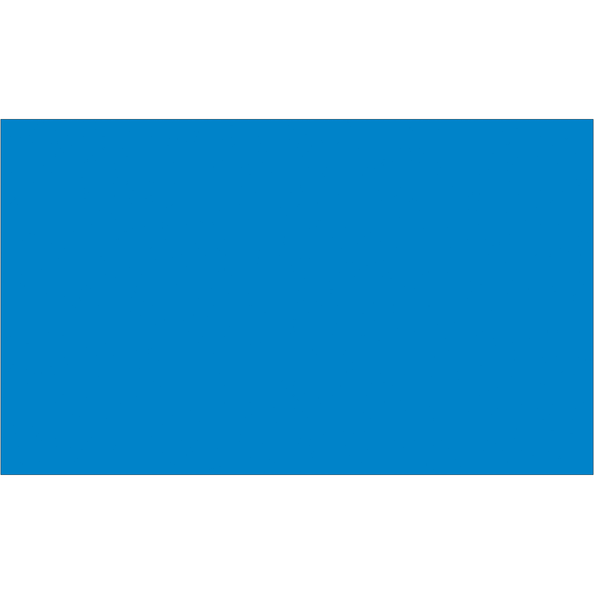 Tape Logic® Inventory Rectangle Labels, 3" x 5", Light Blue, 500/Roll