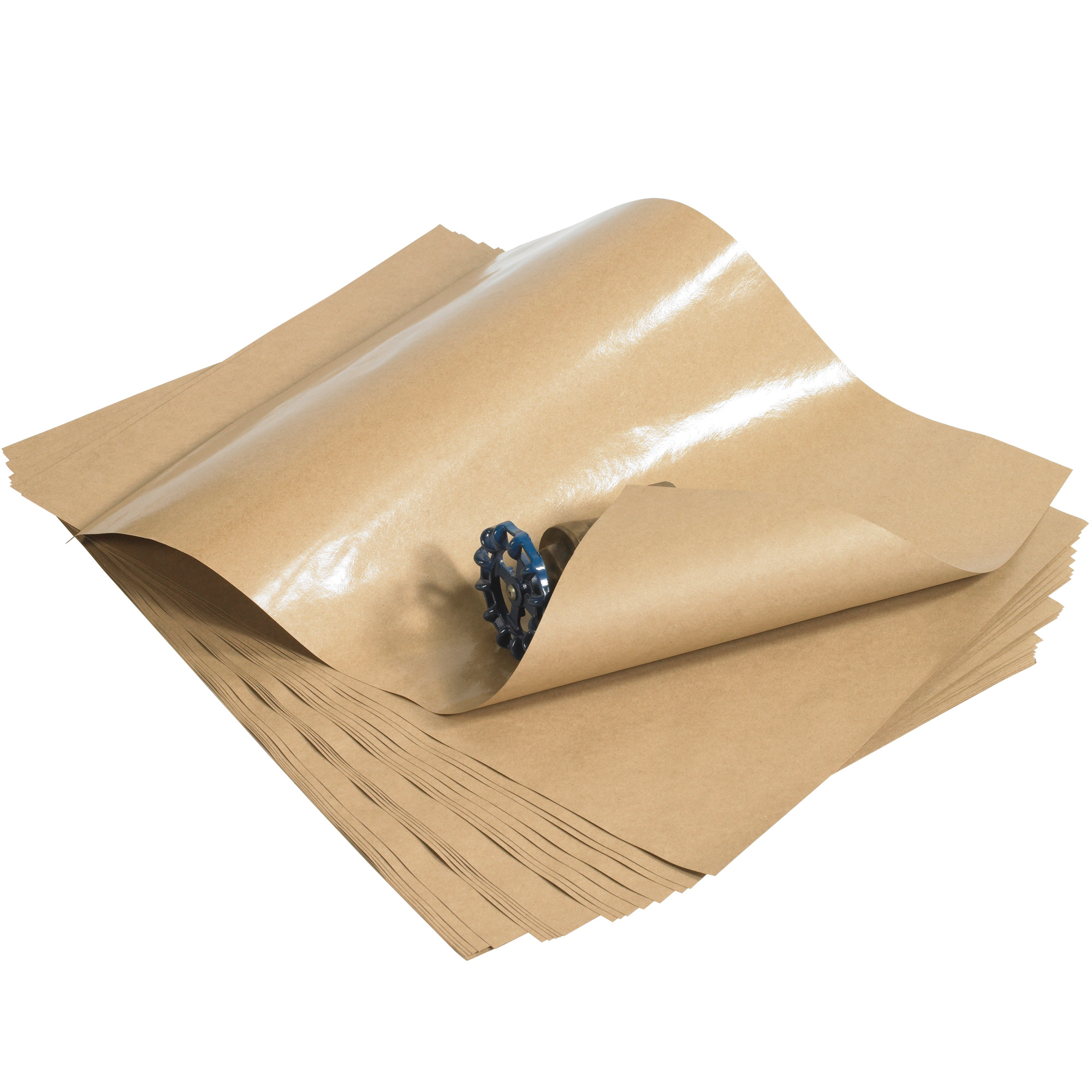Poly Coated Kraft Paper Sheet, 50#, 24" x 36", Kraft, 410 Sheets