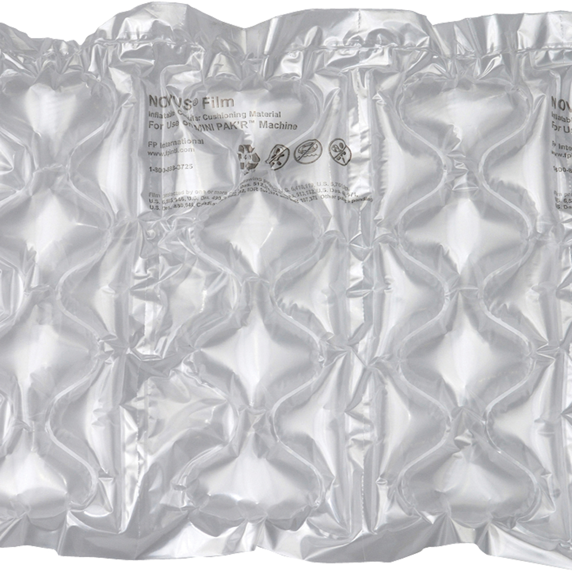 MINI PAK'R™ Large Bubble Quilt, 16" x 6" x 1 1/4", Clear, 1/Case