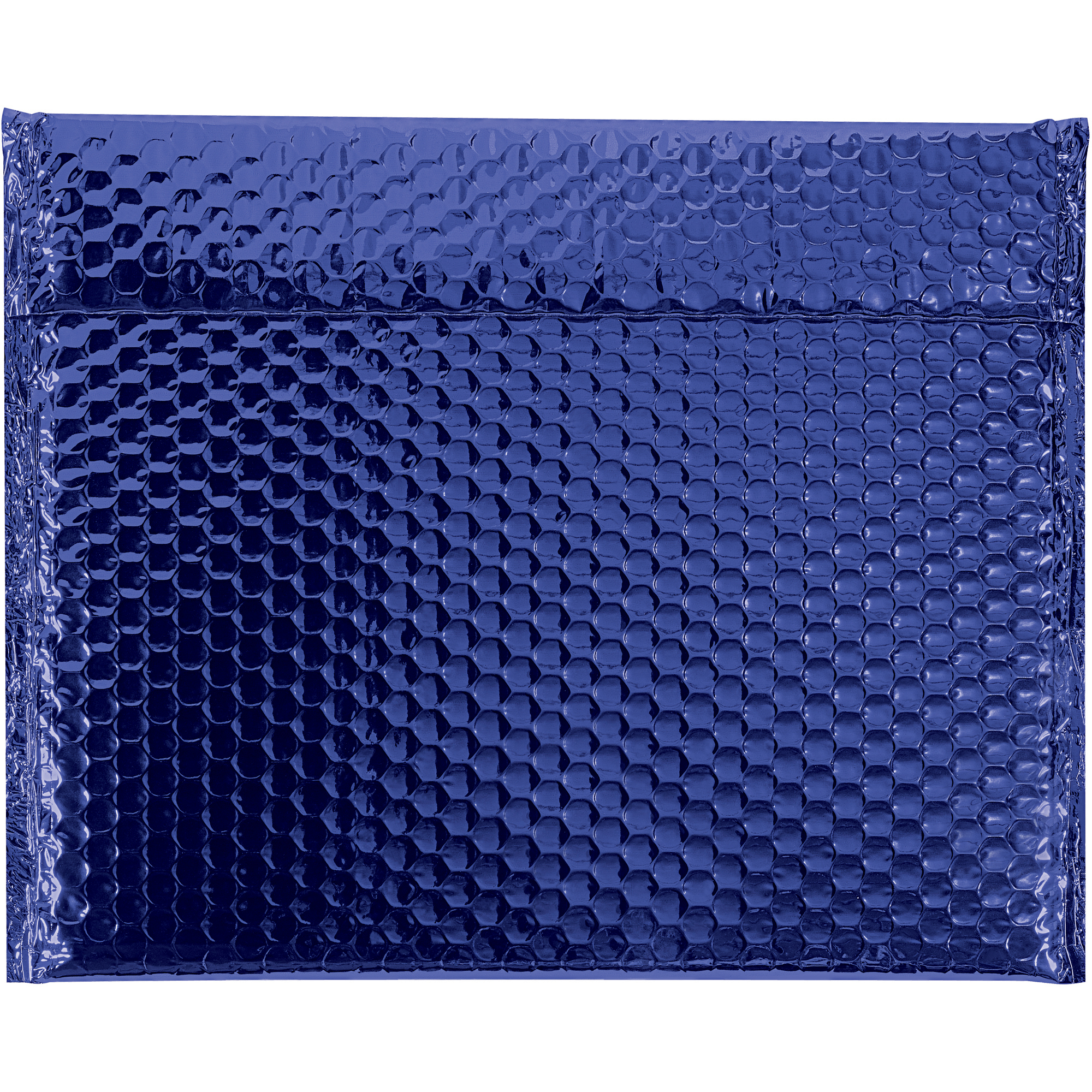 Glamour Bubble Mailers, 13 3/4" x 11", Blue, 48/Case