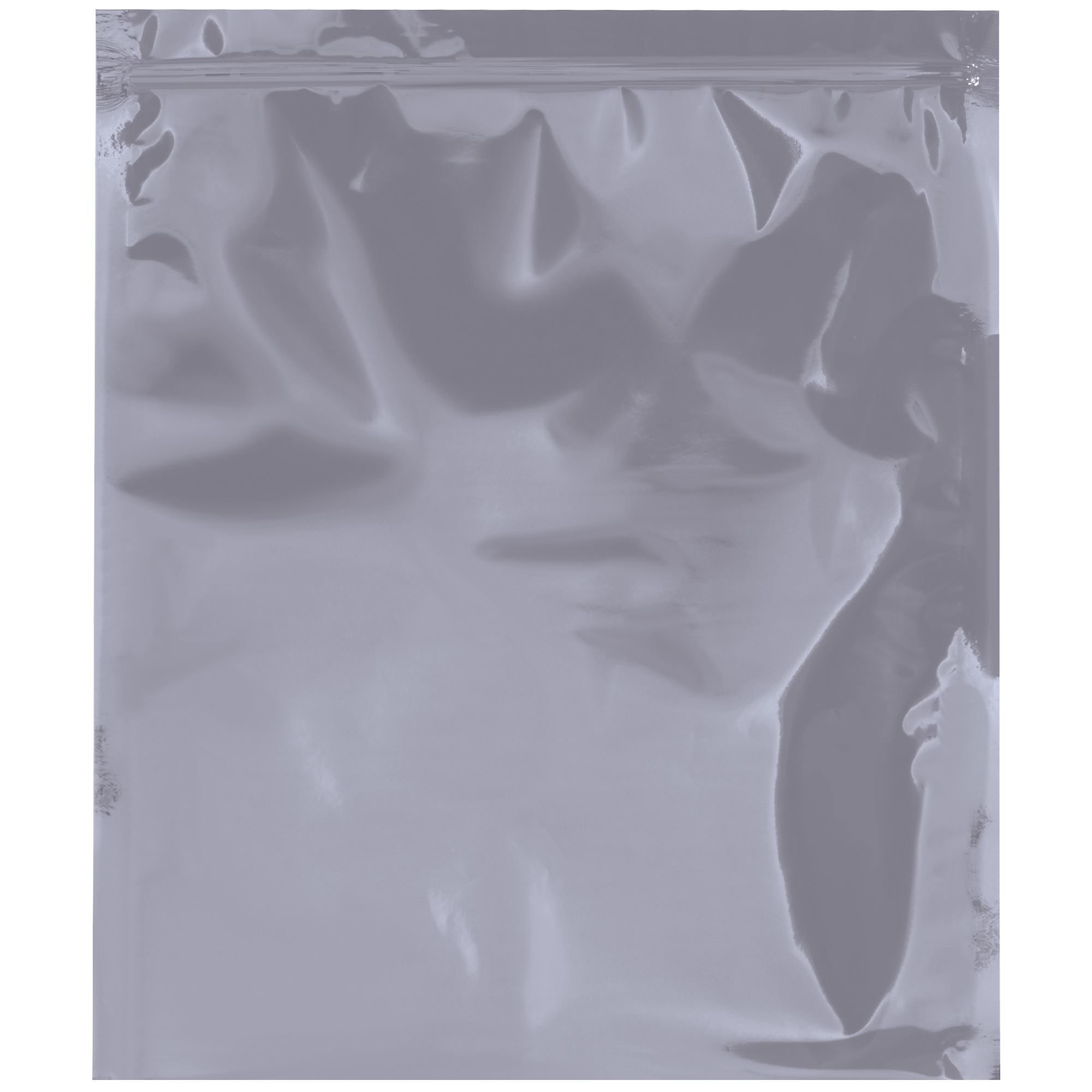 Unprinted Reclosable Static Shielding Bags, 10" x 12", Transparent, 100/Case