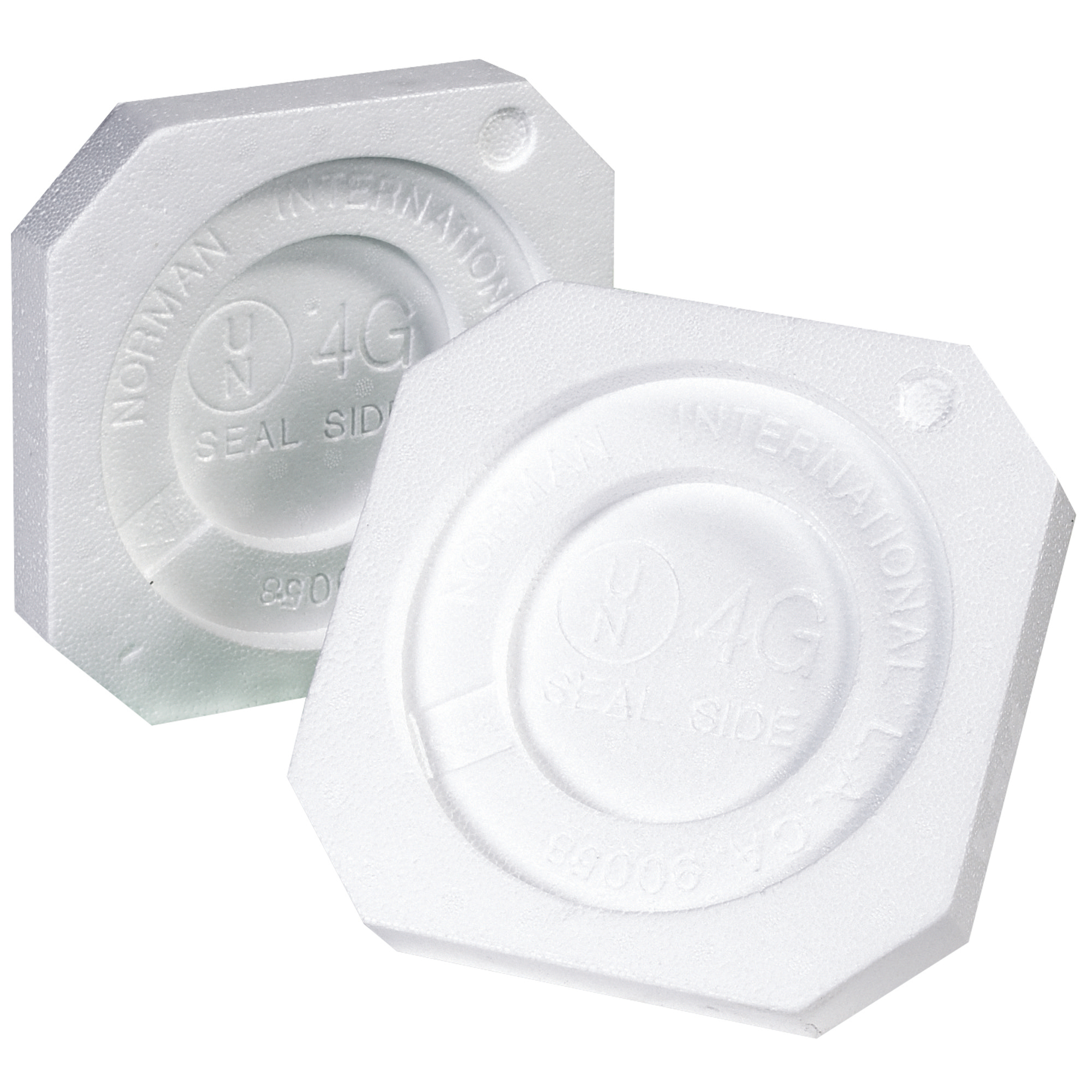 Paint Can Foam Insert, 1 Gallon, White, 100/Case