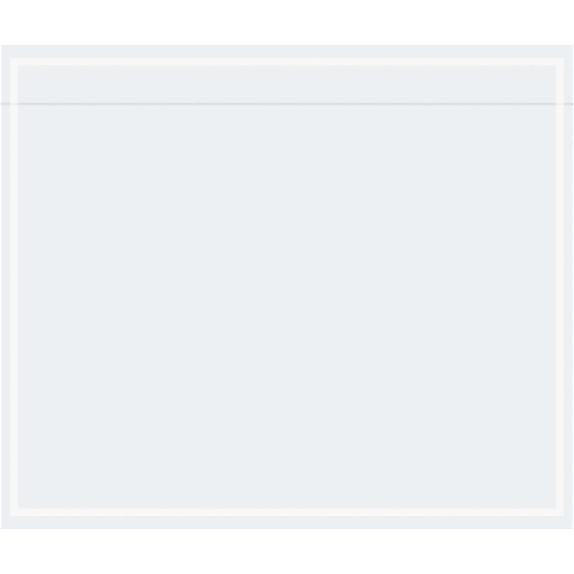 Tape Logic® "Clear Face" Document Envelopes, 6 1/2" x 5 1/2", Clear, 1000/Case