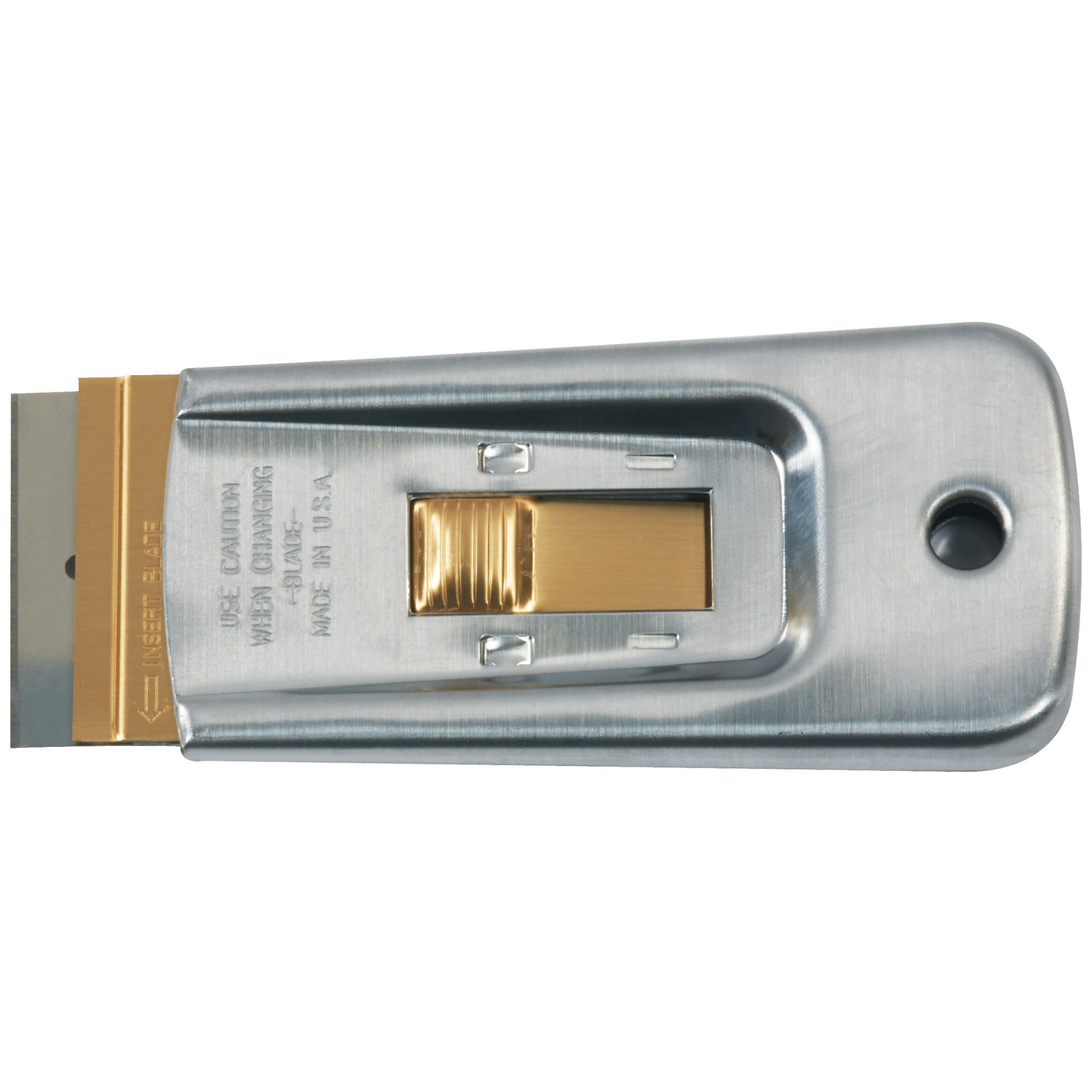 Scraper Knife, Silver/Brass, 50/Case