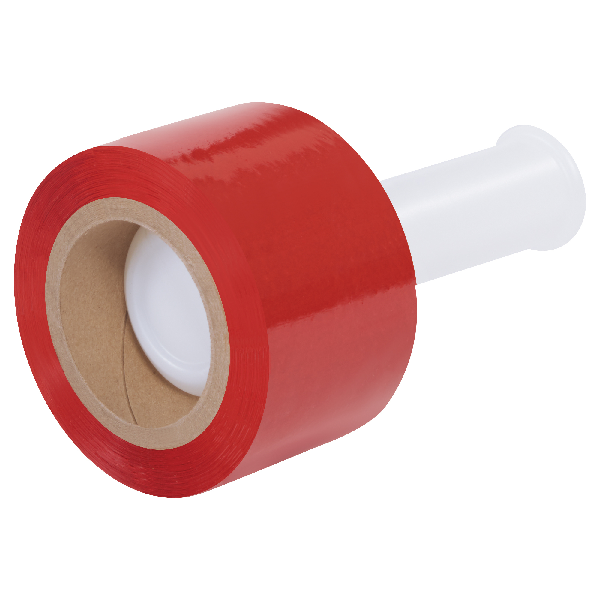 Bundling Stretch Film, 3" x 80 Gauge x 1000', Red, 18/Case